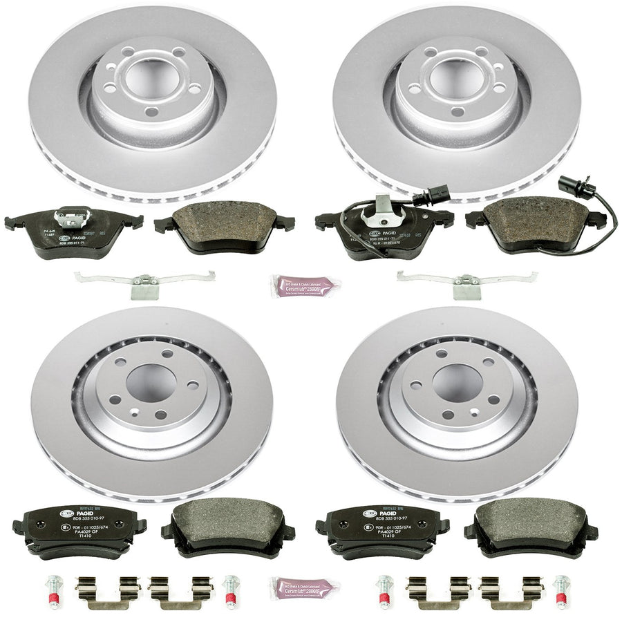 Euro-Stop Power Stop Brake Kit Front and Rear ESK5355