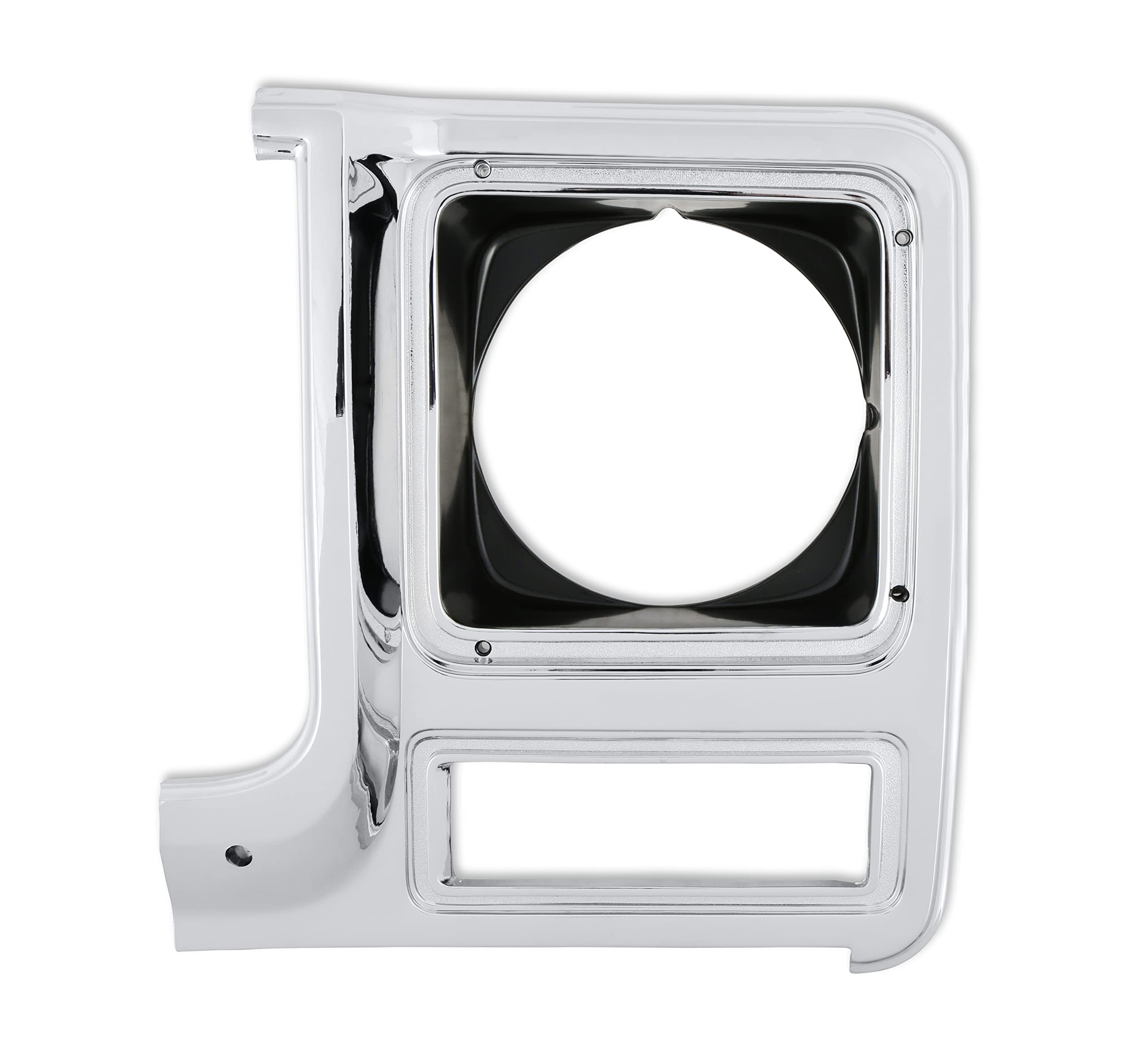 04-322 Brothers Trucks Headlight Bezel - Round Head Light - Left