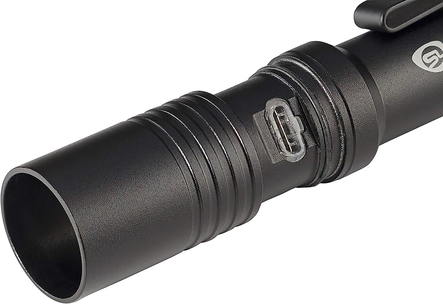 Streamlight MacroStream 66320 USB 500-Lumen 2000-Candela Rechargeable Compact EDC LED Flashlight with USB Cable, Black