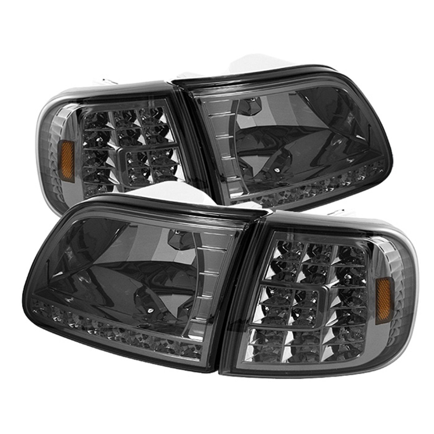 Crystal Headlights Xtune (HD-ON-FF15097-LED-SET-SM)