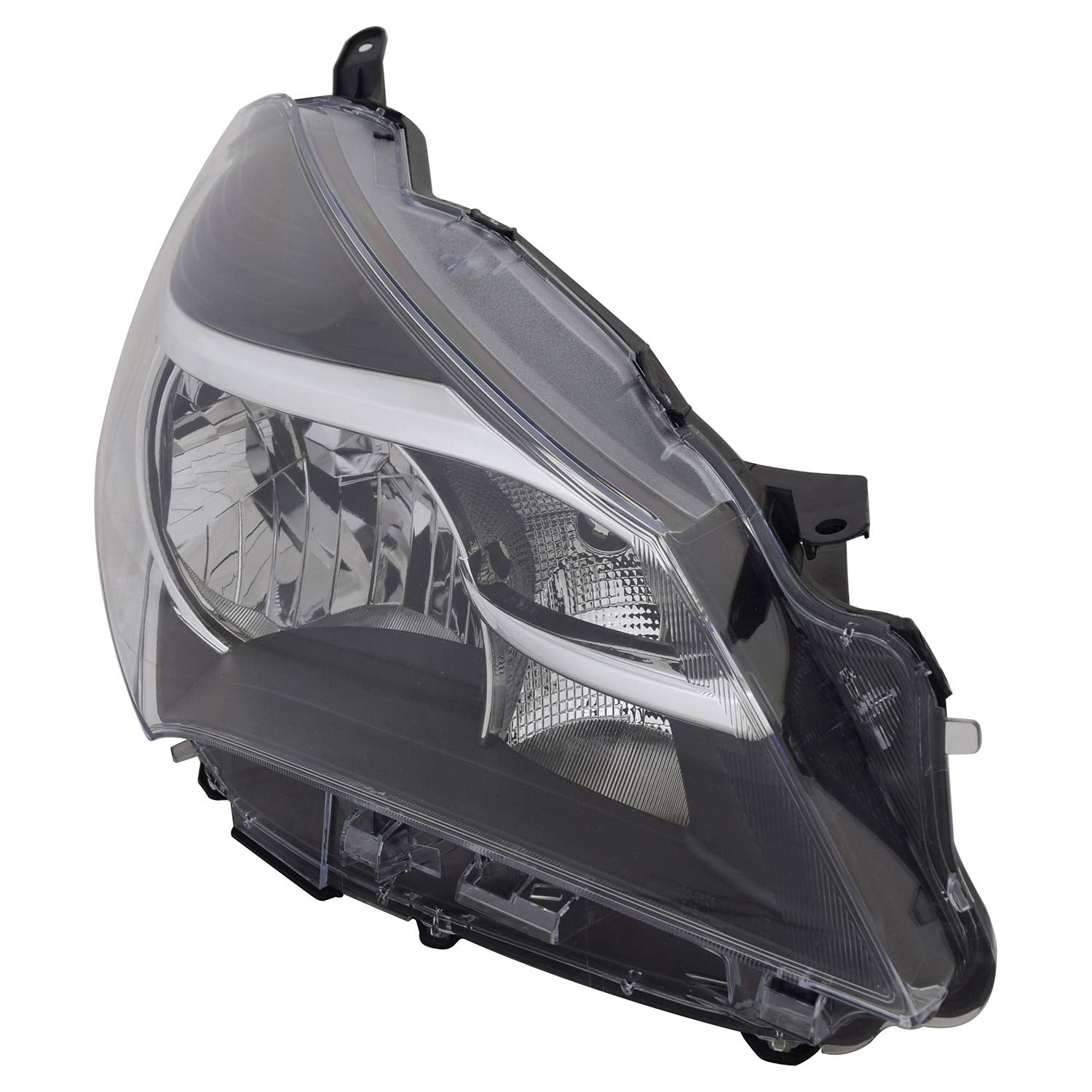 Right TYC Headlight Assembly Compatible with 2015-2017 Toyota Yaris