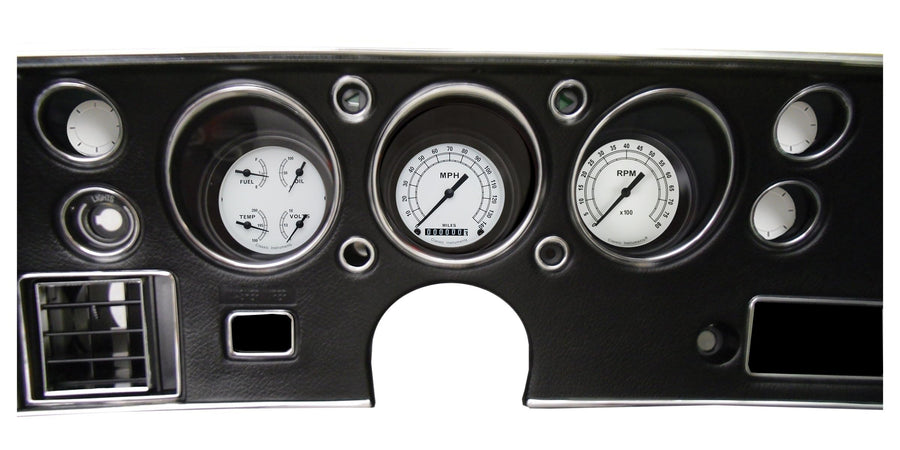 Classic Instruments CV70CW-LS 1970-72 Chevelle Ss Classic White Package LS Sending Unit