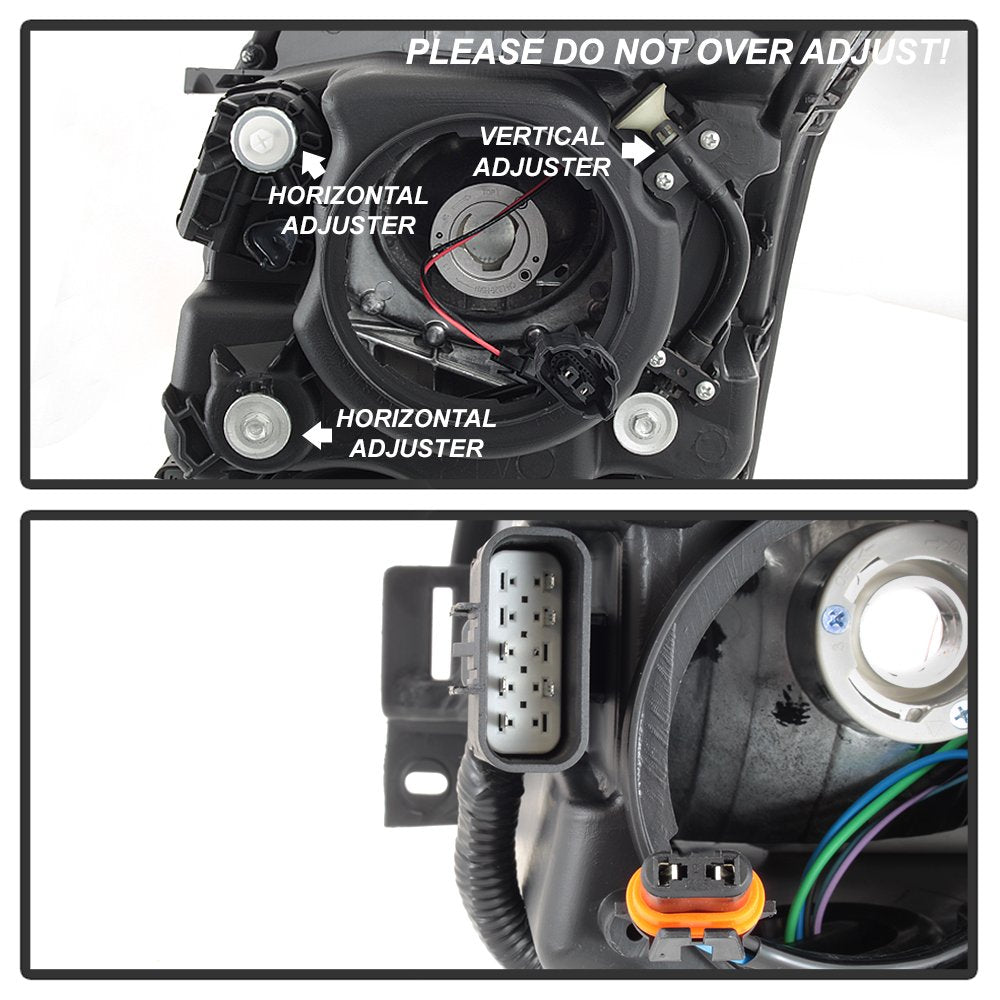 Headlight Xtune HD-JH-CSRX11-AM-BK, 1 Pack