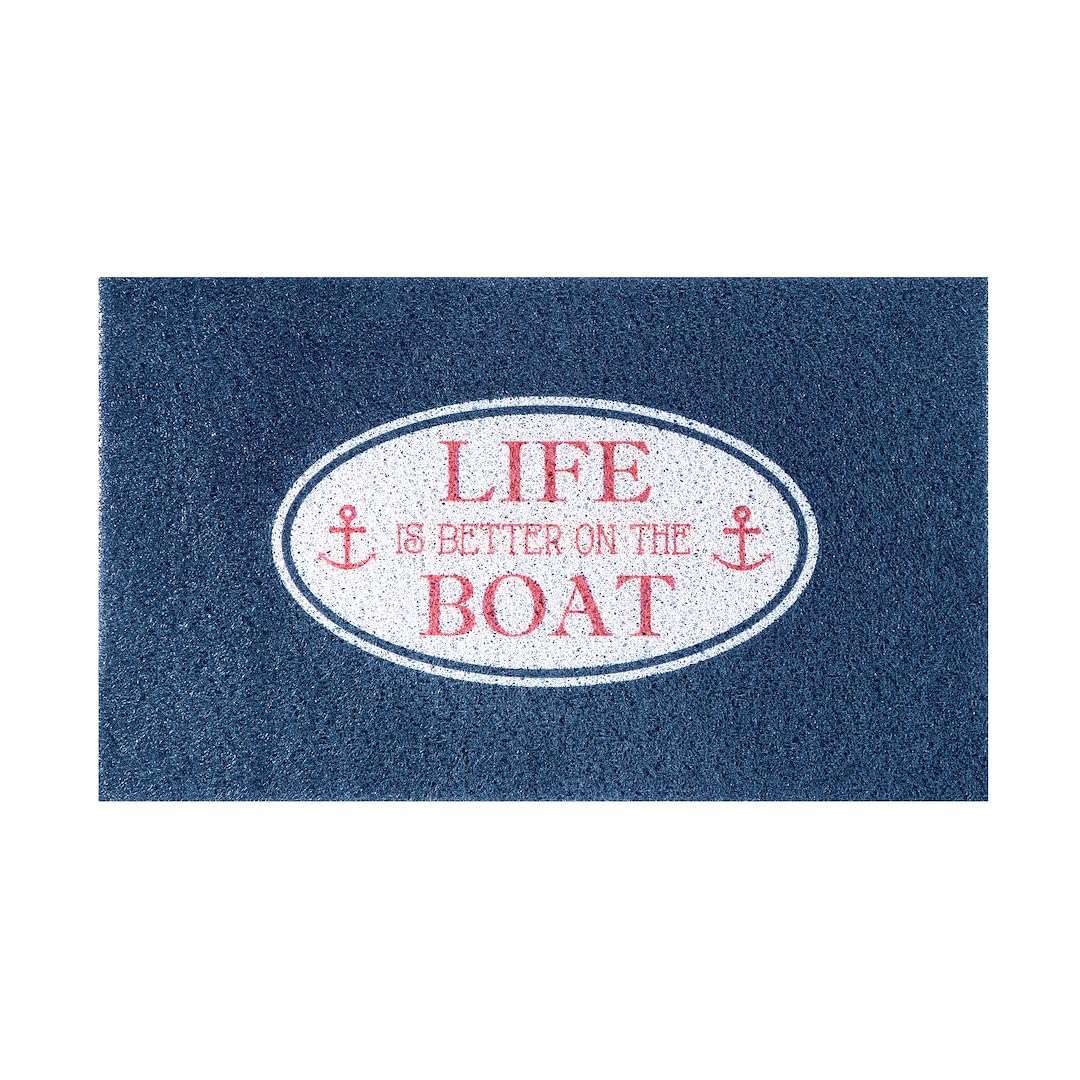 ON The Boat Life is Better (Navy BL