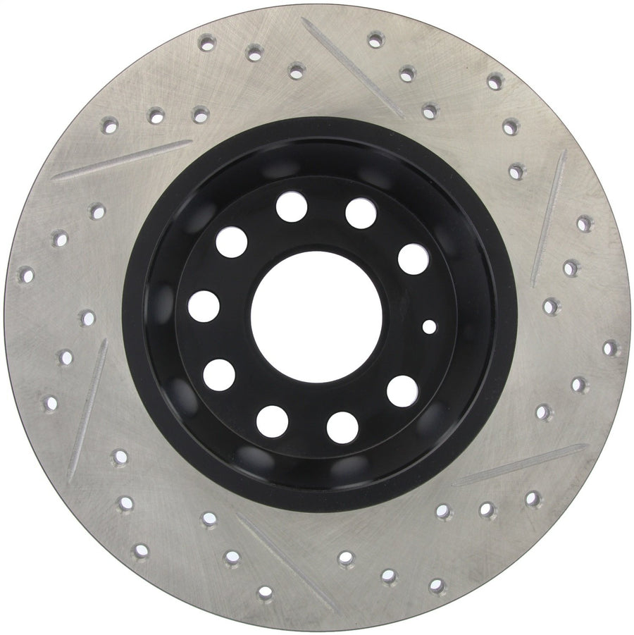 Sport Drilled/Slotted Brake Rotor StopTech 127.33099R (Rear Right), 1 Pack