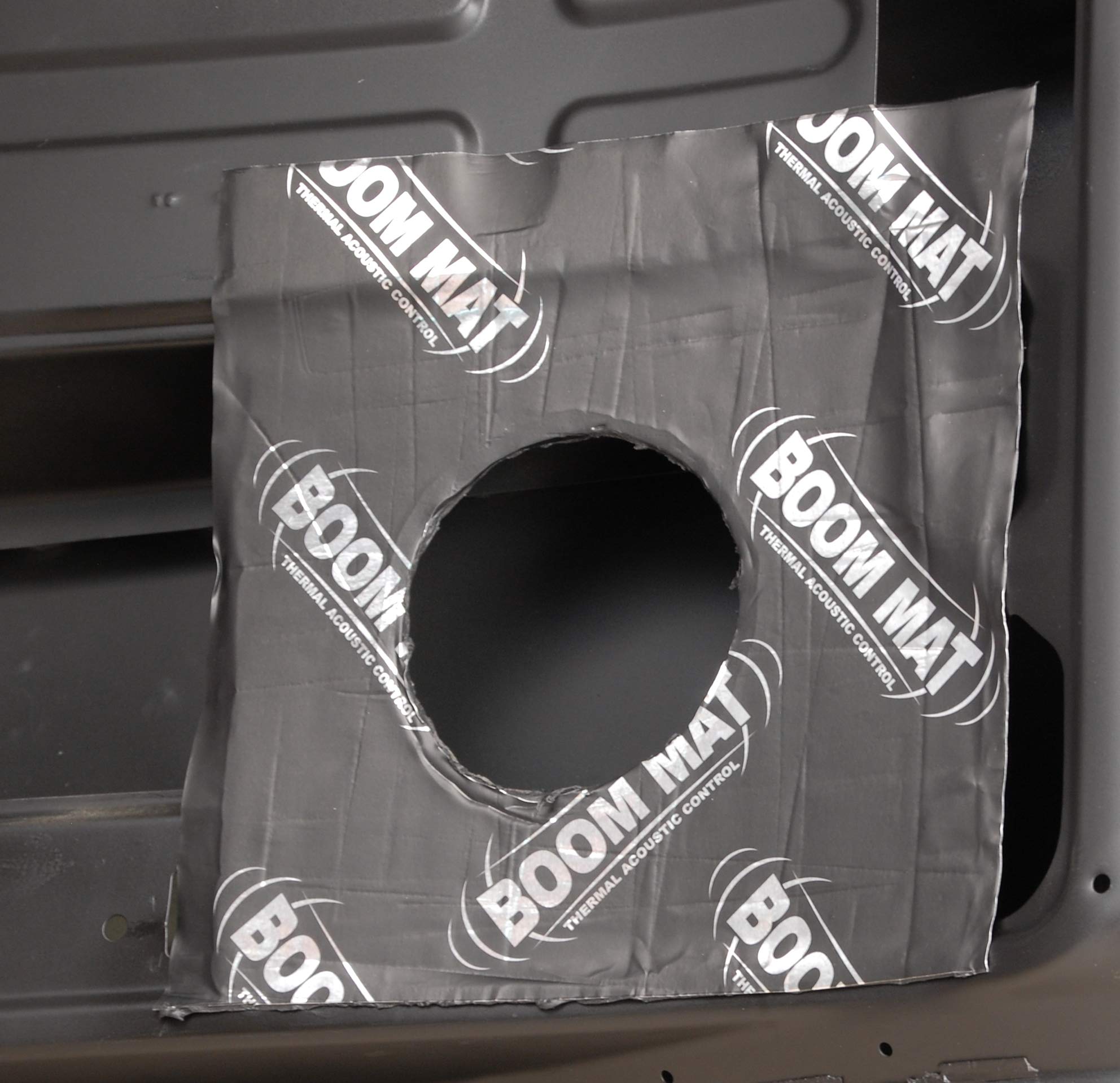 Design Engineering DEI Boom Mat 050310 Speaker Baffles, 4" Round (Pack of 2)