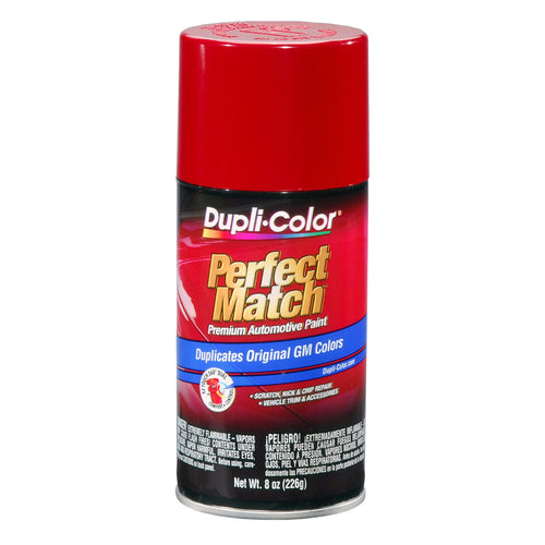 Automotive Spray Paint Dupli-Color EBGM03887 Perfect Match – General Motors Bright Red, 72 WA7475 – 8 oz. Aerosol Can