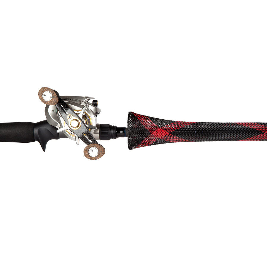 The Rod Glove Casting Rod Glove Standard | 5.25' Fishing Rod Sleeve That Fits Rods 6.5' - 7.5', The Original Nylon Mesh Rod Protector