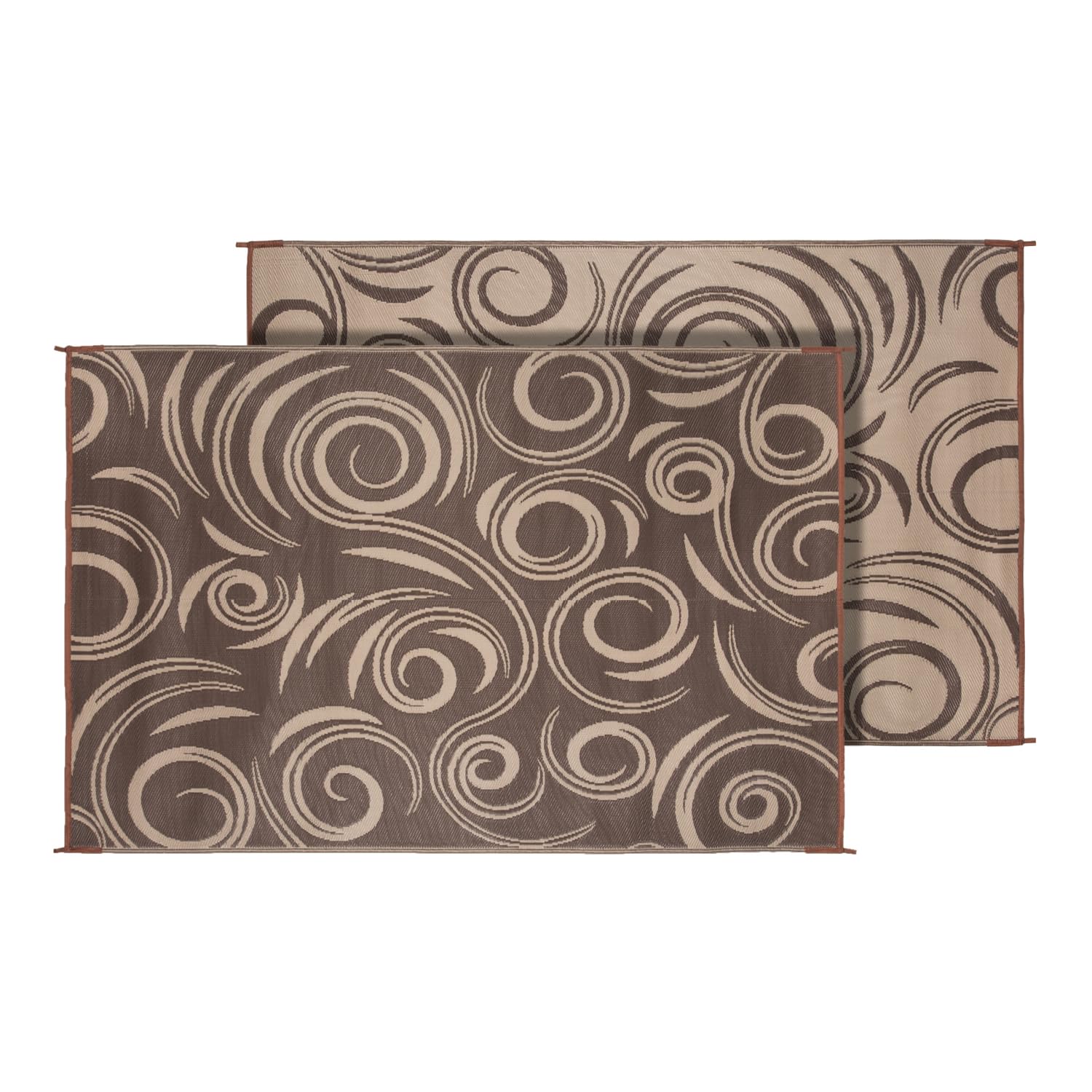 Faulkner 68859 Furniture Mat Wk&play Swirl Bn/bg 36x68
