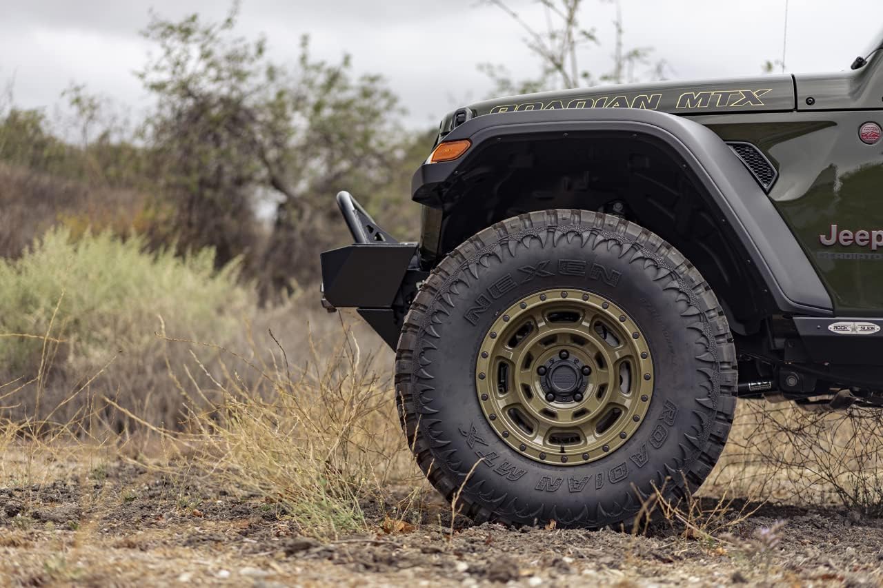 CONVOY Black Rhino Hard Alloys 17X8.5, 5X5.0, 4.04, -18mm GATOR GREEN - 1785CNV-85127N71