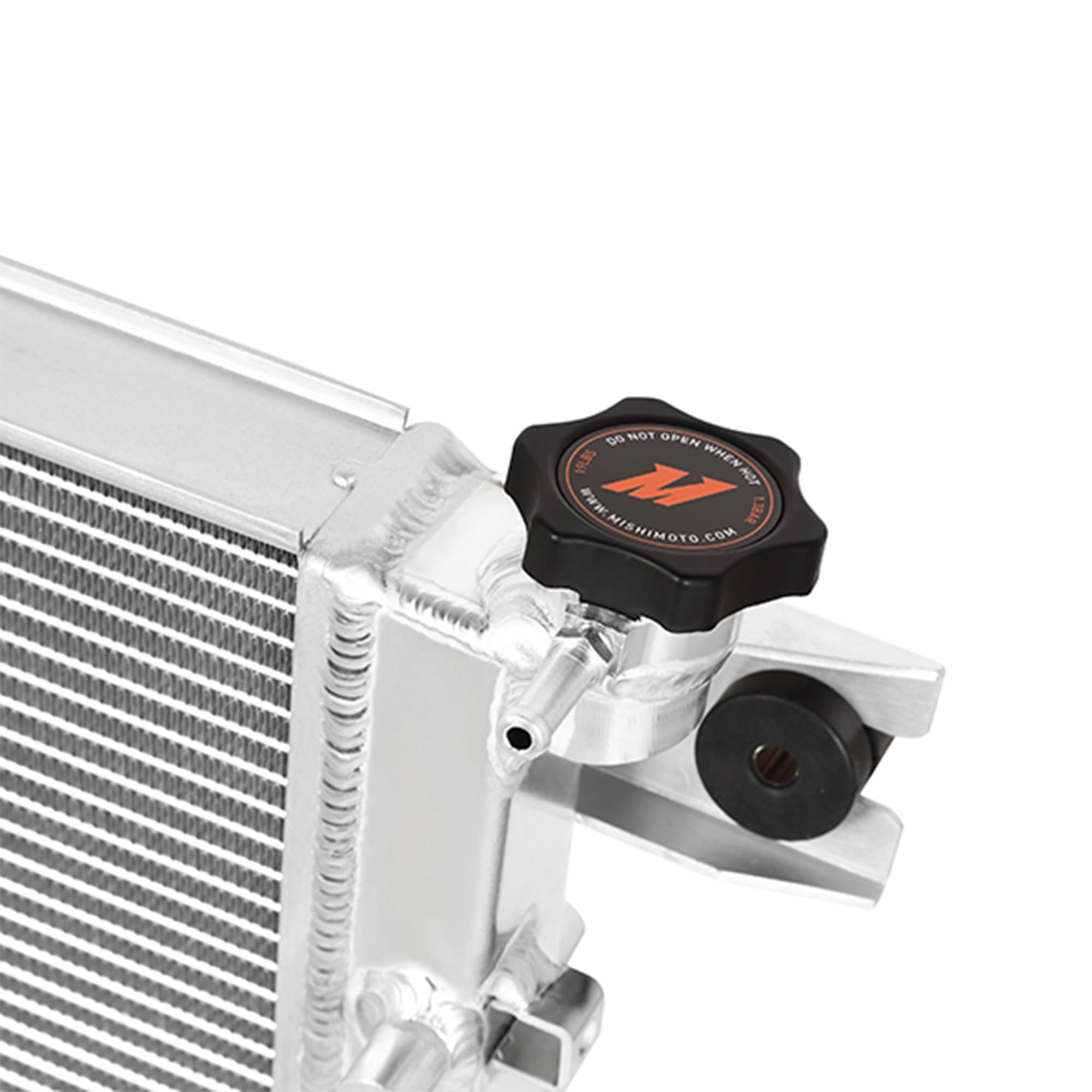 Mishimoto Aluminum Radiator MMRAD-WRA-07V2, Compatible with Jeep Wrangler JK, 2007-2017, Silver