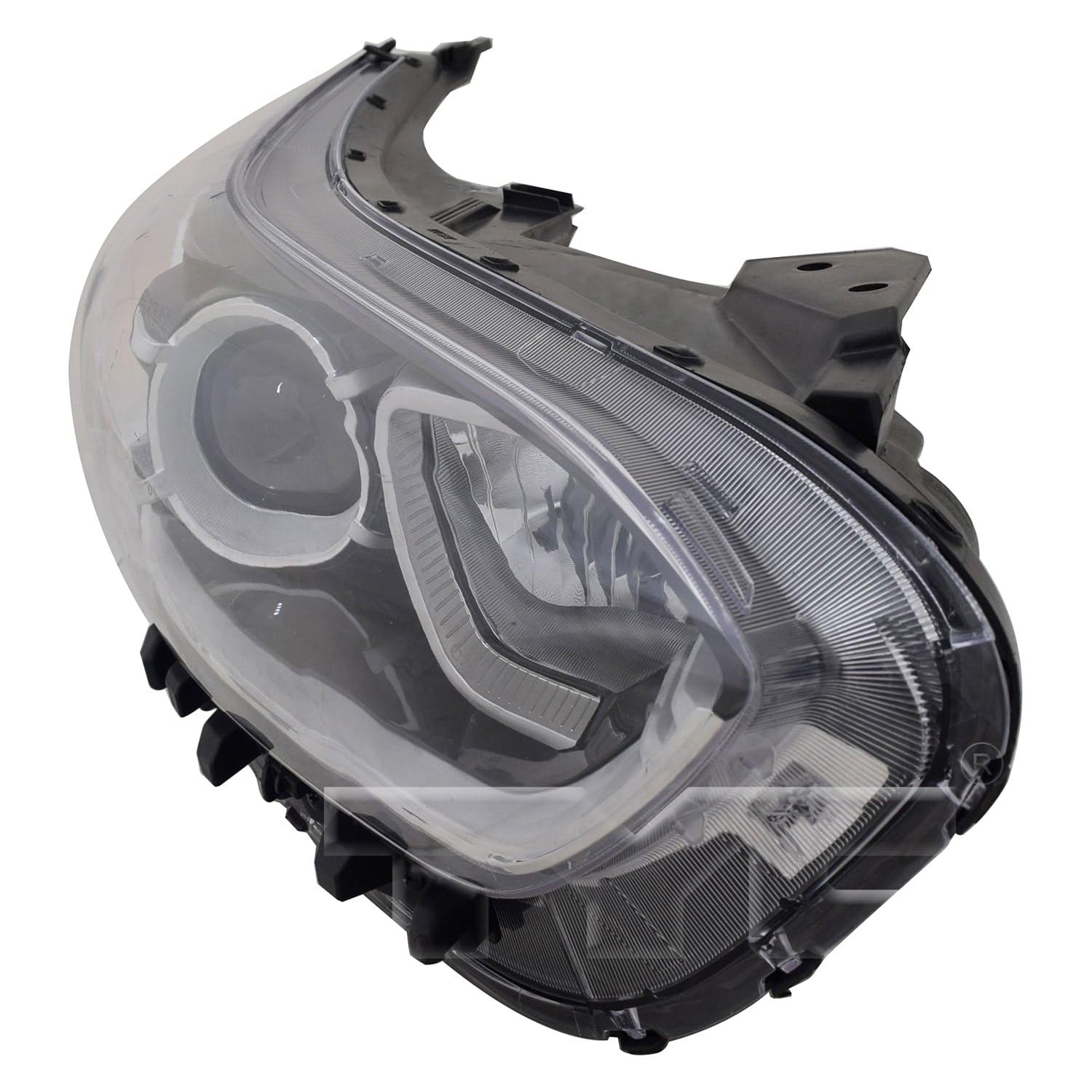Right TYC Headlight Assembly Compatible with 2019-2021 Kia Forte