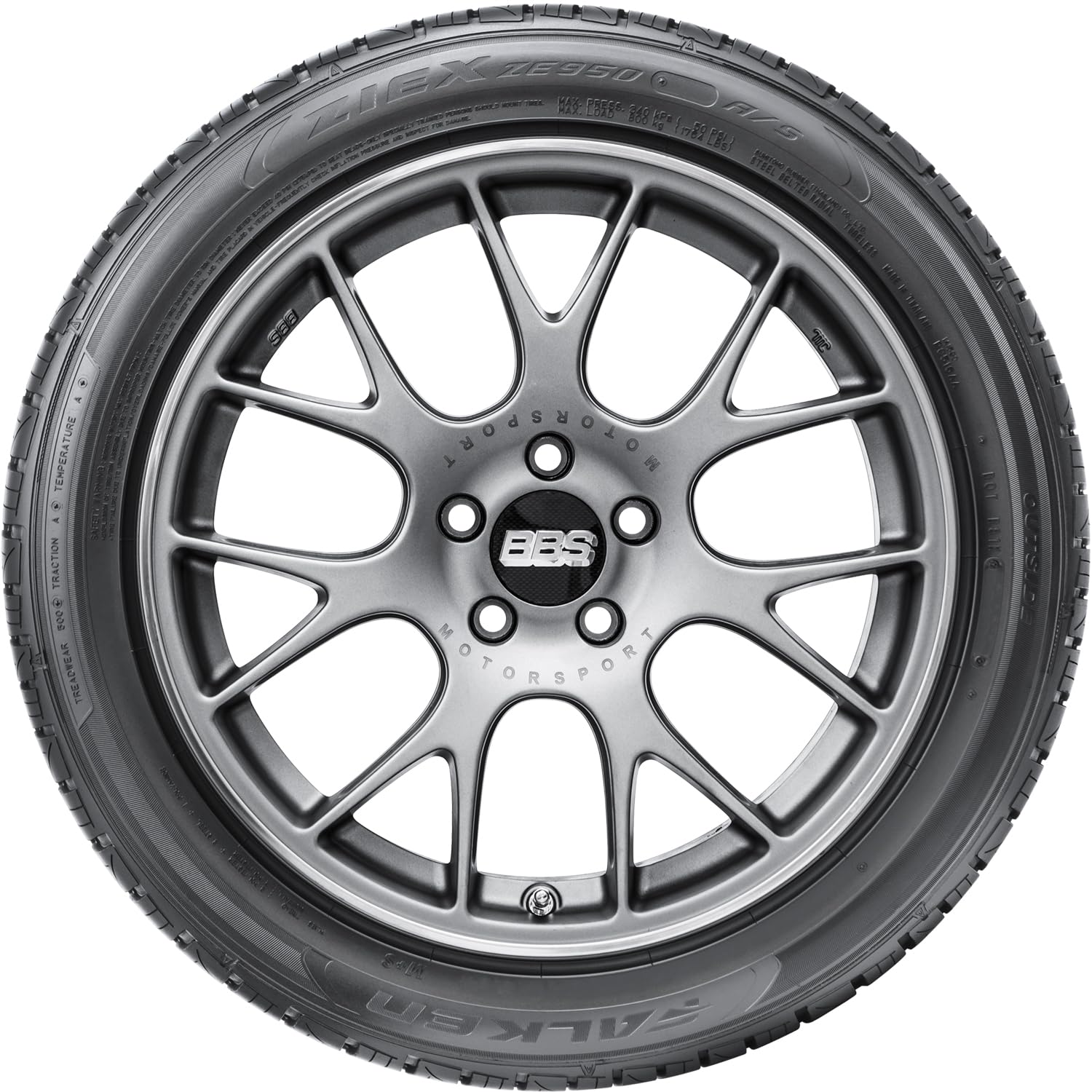 Ziex Falken ZE950 All-Season Radial Tire - 225/55R17 101W