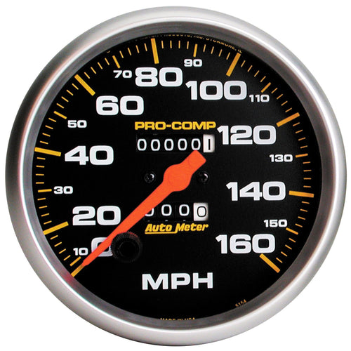 AUTO METER Pro-Comp 5154 Mechanical in-Dash Speedometer 5.000 in.