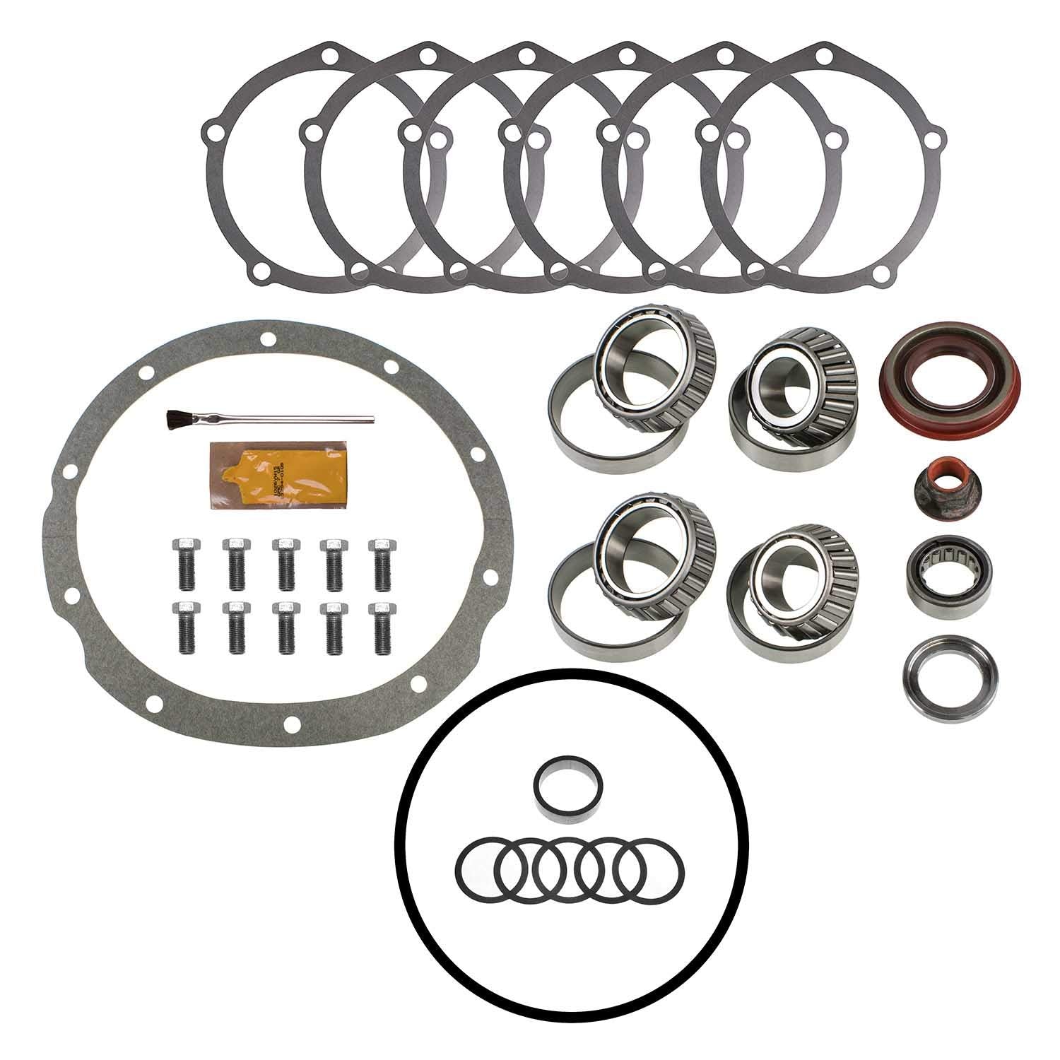 Ford 9" Master Bearing Kit, Motive Gear R9R325MK, 3.25" Carrier, Daytona Pinion Support, Compatible with Ford Bronco, F-150, Mustang, Thunderbird, Mercury Cougar, Lincoln Continental (1955-1986)
