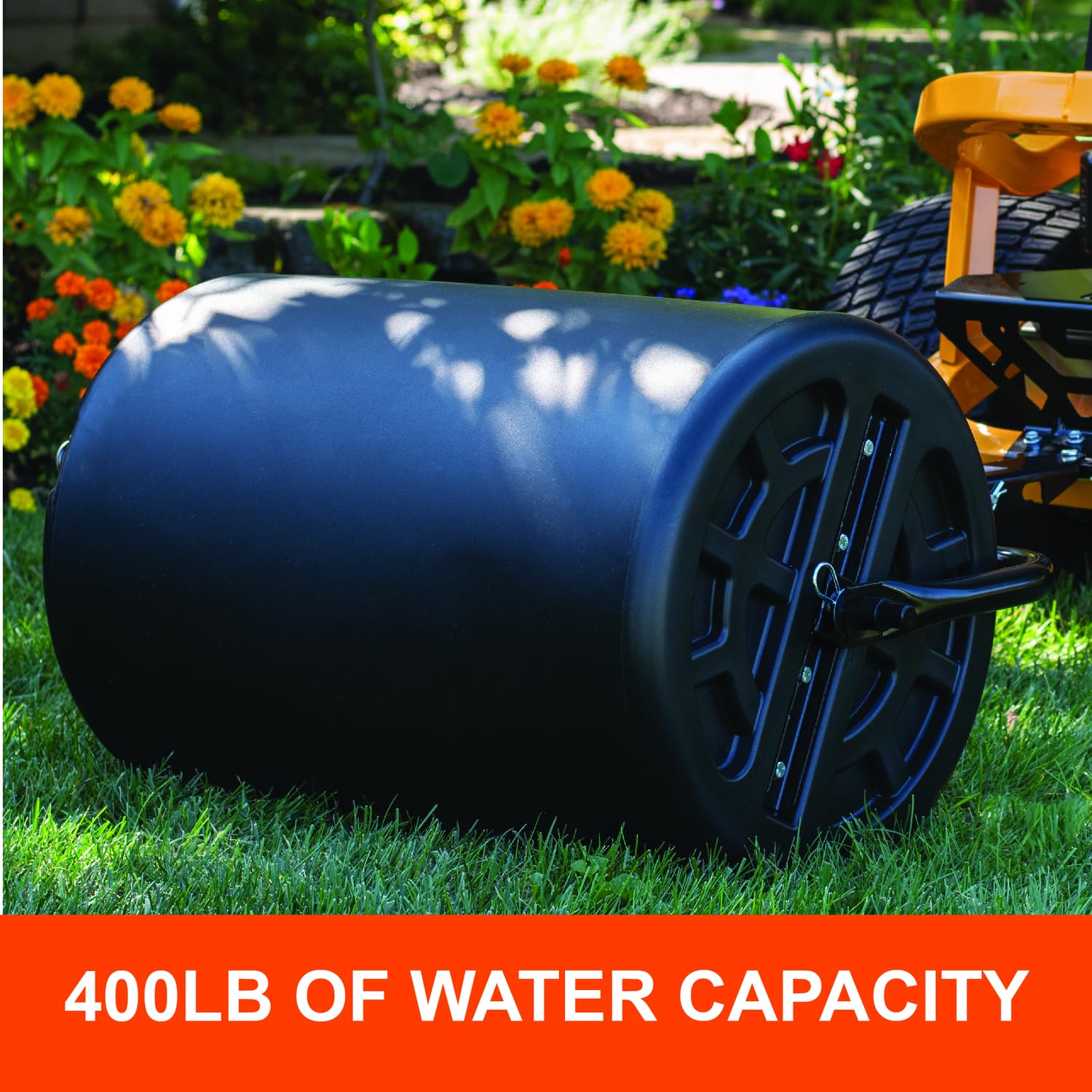 Poly Push Roller/Tow Behind Lawn Roller 18” x 24”
