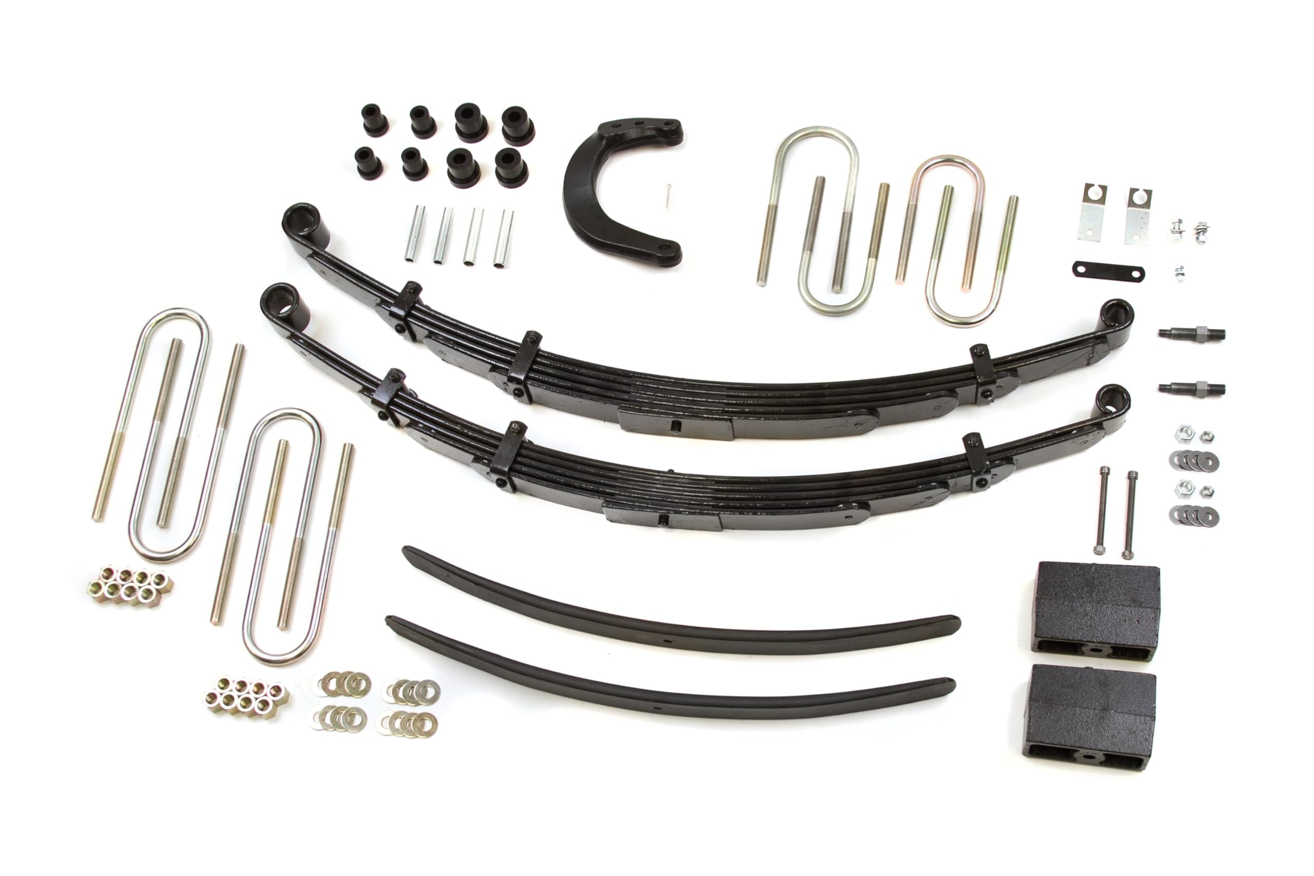 Zone Offroad ZONC20 | 1973-1976 Chevy K10 Suburban, K10 Pickup, K5 Blazer (1975-1976), GMC Jimmy, K15/K1500 Pickup/Suburban | 6.5 inch Full Suspension Leaf Spring Lift Kit (Front & Rear) | No Shocks