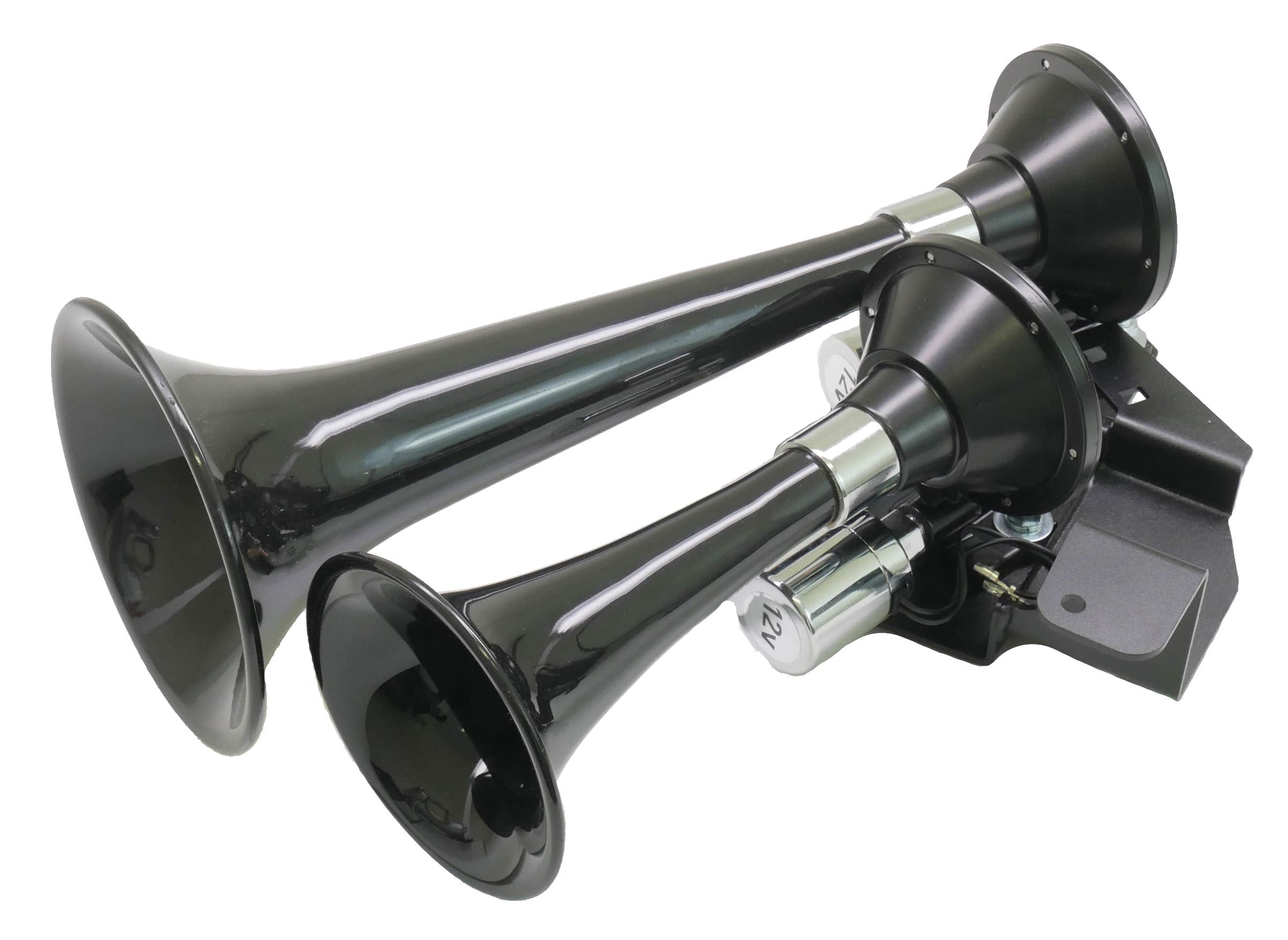 GM 1500 Model Kleinn Air Horns 220 Dual Train Horn with Onboard Air System (GMTRK4XTREME)