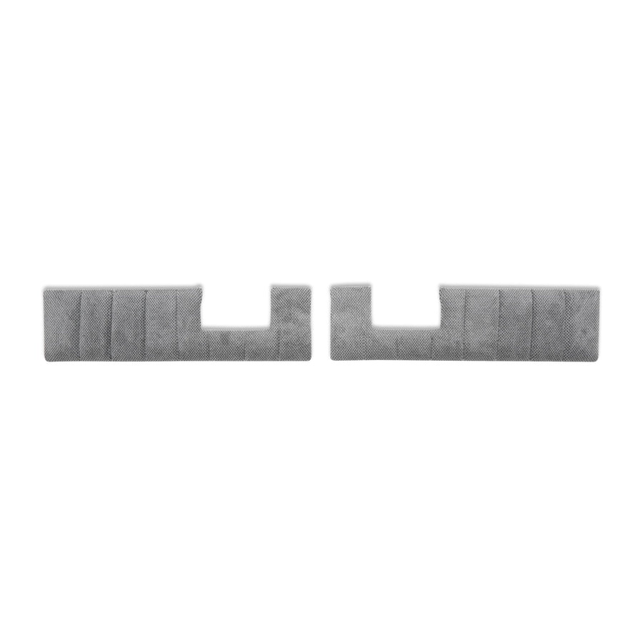 Cloth Foamback Brothers Trucks 05-383 Door Panel Inserts - Pair - Charcoal
