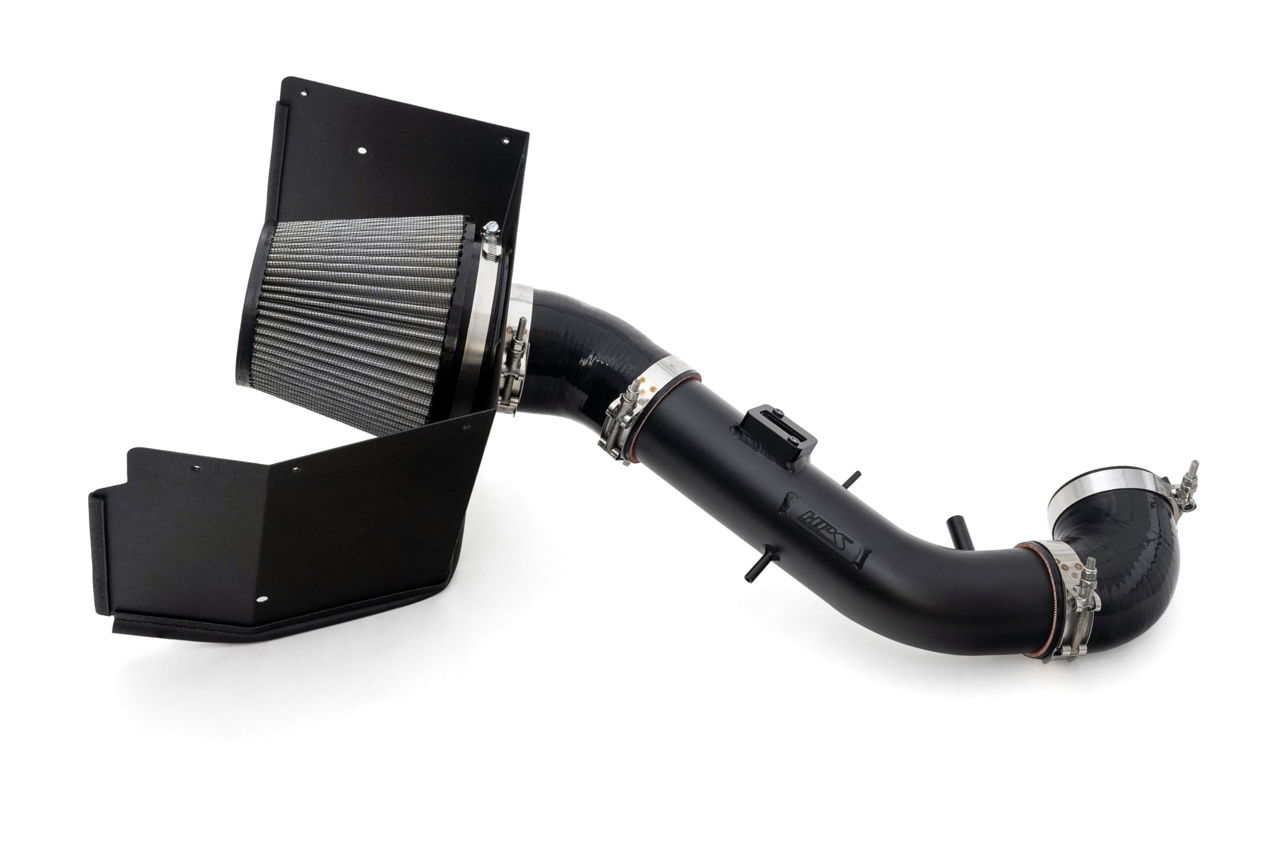 HPS Black Air Intake Kit Cool Ram with Heat Shield Compatible for 2005-2009 Lexus GX470 Toyota 4Runner 4.7L V8 VVT-i, 827-730WB