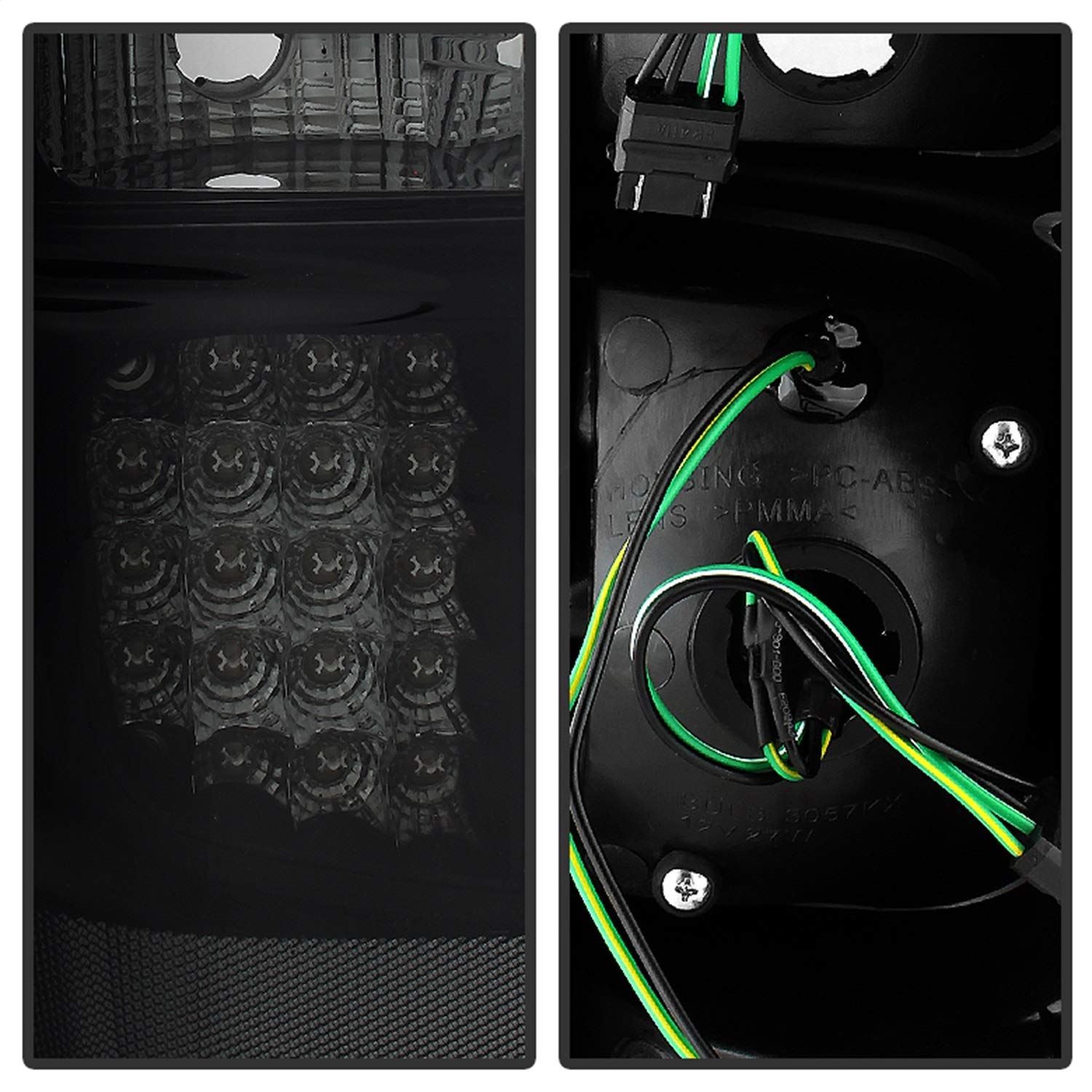 Tail Light Xtune ALT-JH-CSUB07-LED-G2-BSM (Chevy Suburban/Tahoe 07-14 / GMC Yukon/Yukon Denali 07-14 - LED s - Black Smoked)