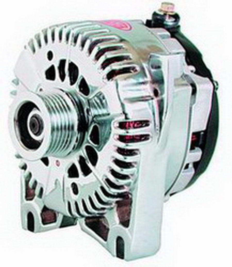 Alt Ford Powermaster 4G Chrome 140A 6 grv Pulley V MTG I-D-A VR