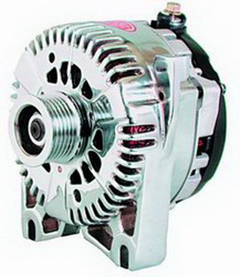 Alt Ford Powermaster 4G Chrome 140A 6 grv Pulley V MTG I-D-A VR