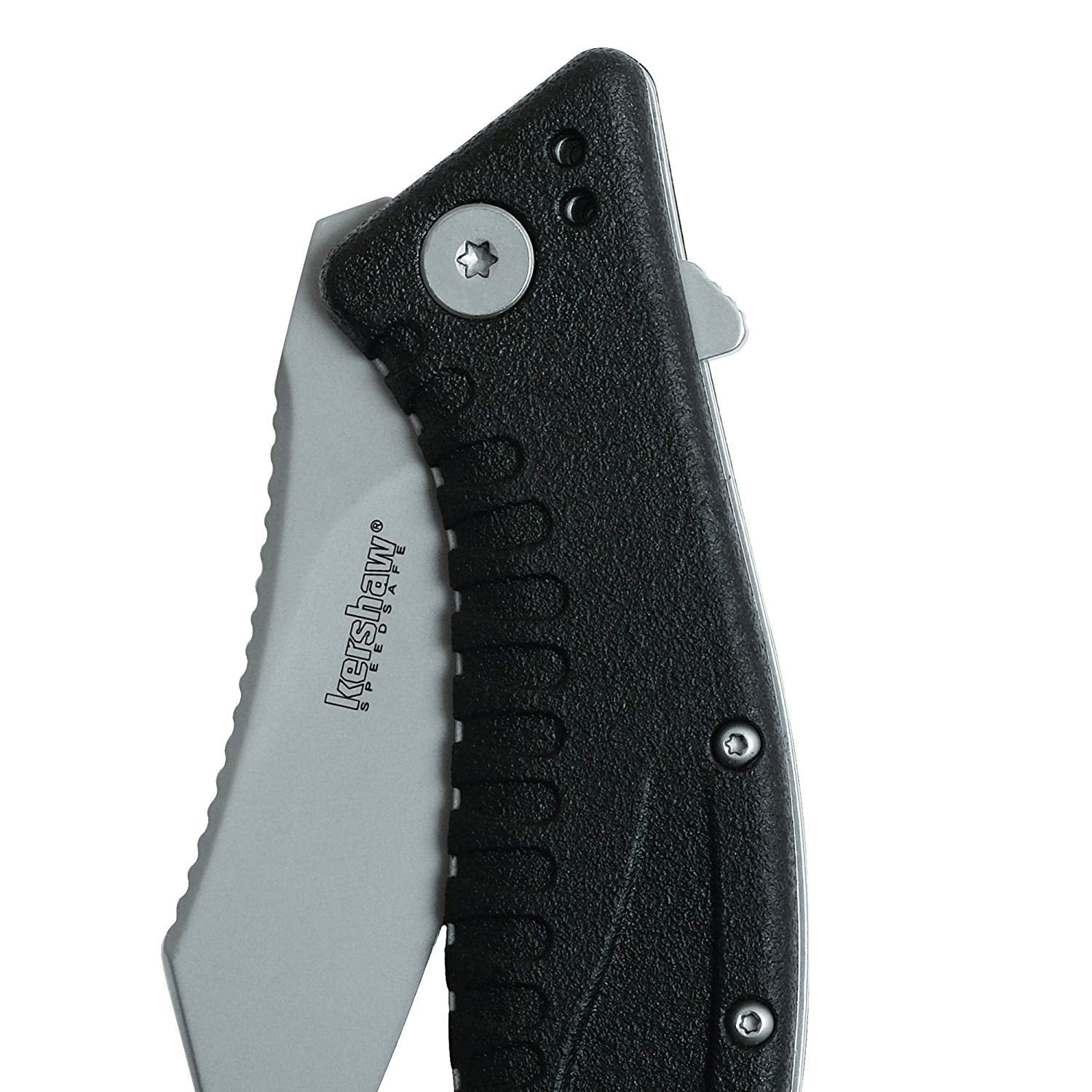 Grinder Kershaw Assisted Opening Flipper Knife (3.25" Bead Blast) 1319