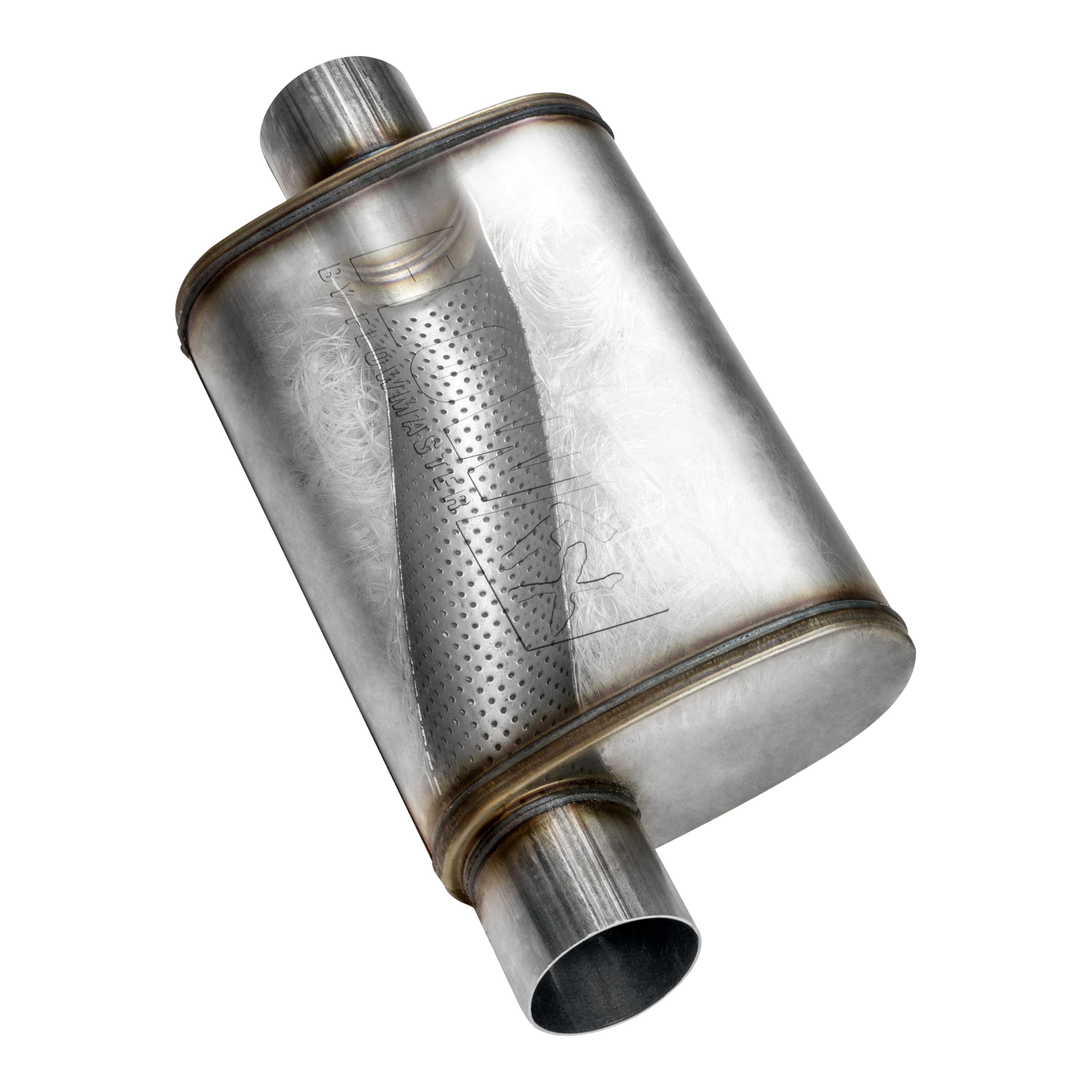 Flowmaster FlowFX Muffler 3" Center Inlet/2.5" Dual Outlet - Moderate Sound 409 Stainless Steel 72288