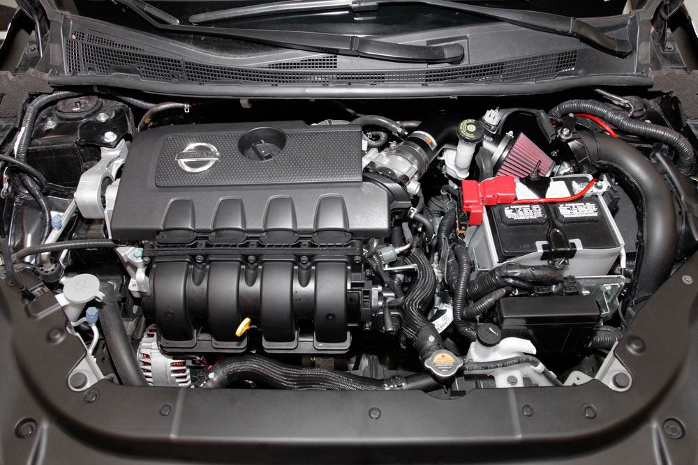 Cold Air Intake System K&N: High-Flow Air-Filter, Increase Performance & Horsepower: Compatible with 2013-2019 NISSAN Sentra, 69-7003TTK