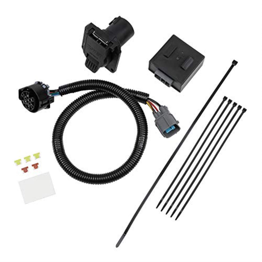Tekonsha Tow Harness 118288, 7-Way, w/Circuit Protected ModuLite® HD Module, Compatable with 2017-2023 Honda Ridgeline Black
