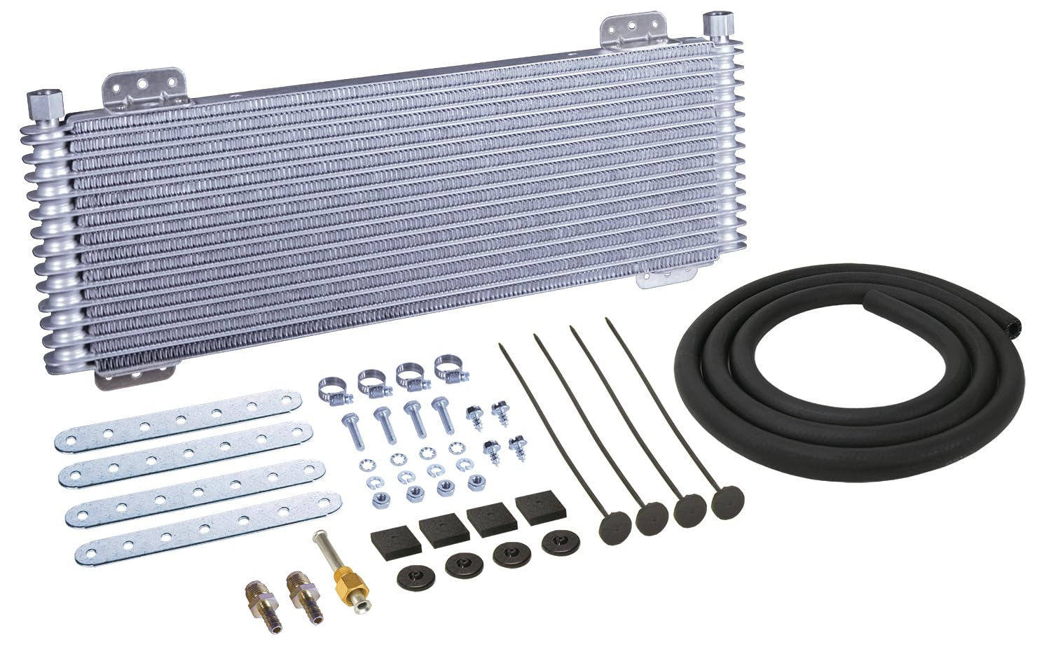 13633 Derale Plate & Fin Trans Cooler Kit (5/8" Inverted Flare)