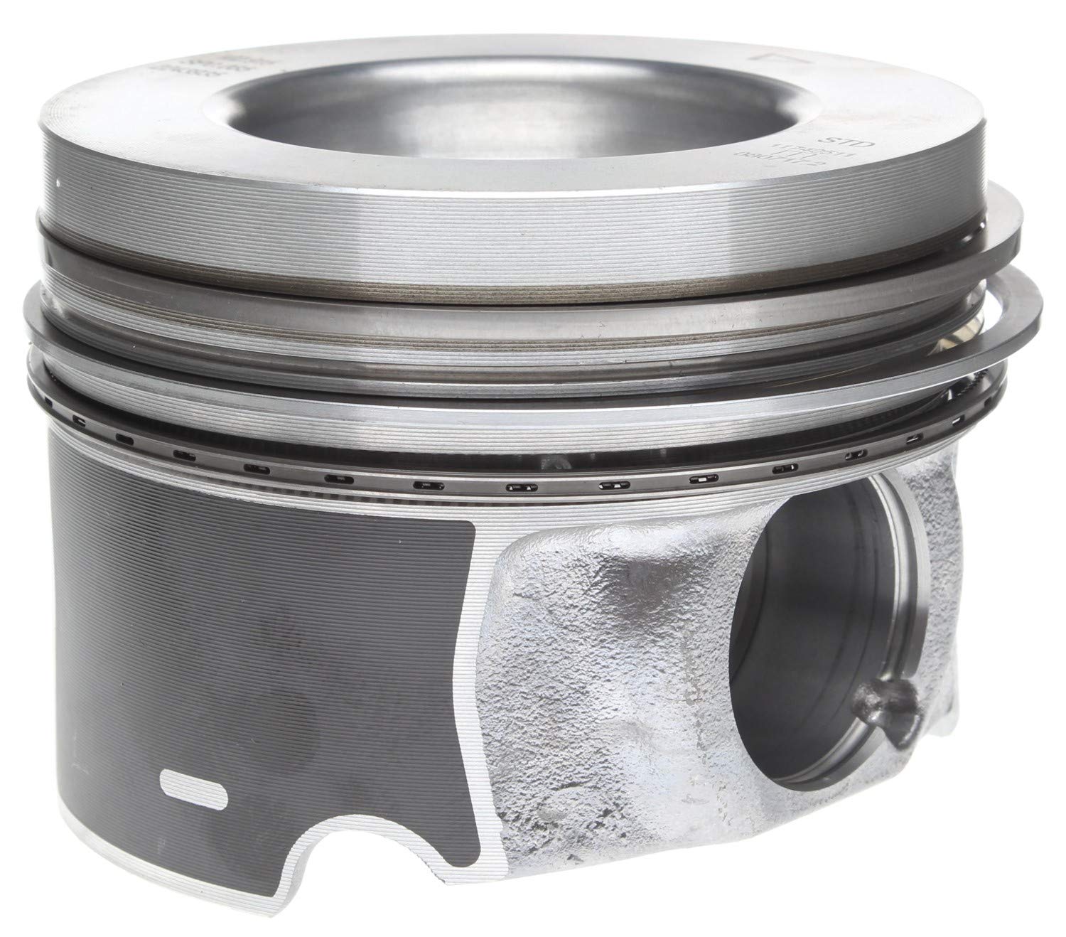 MAHLE Pistons Compatible with Duramax LML 2010-2016 Standard Size Pistons w/Rings Pins & Clips