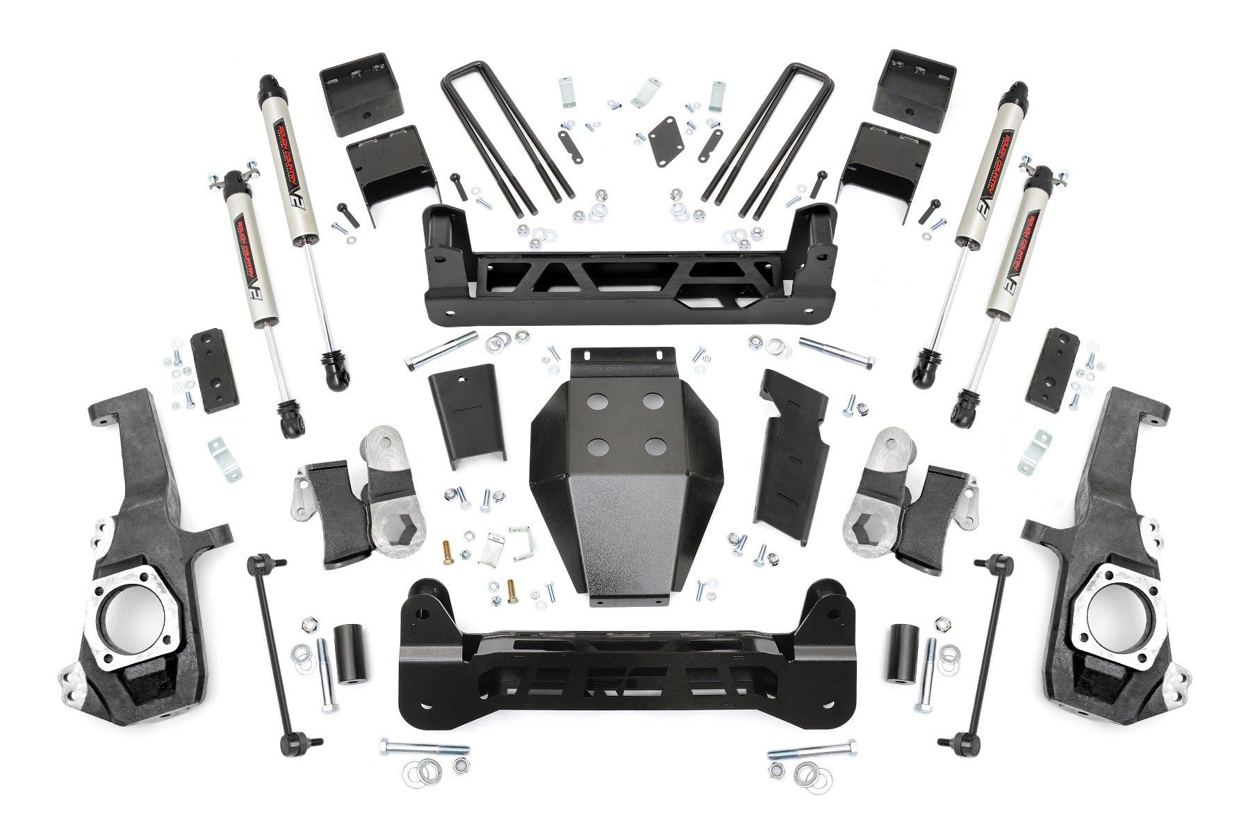 5" V2 Monotube Lift Kit Rough Country for 2020-2024 Chevy/GMC 2500 HD - 10270