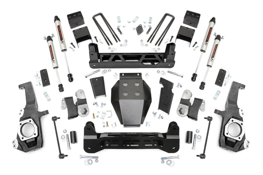 5" V2 Monotube Lift Kit Rough Country for 2020-2024 Chevy/GMC 2500 HD - 10270