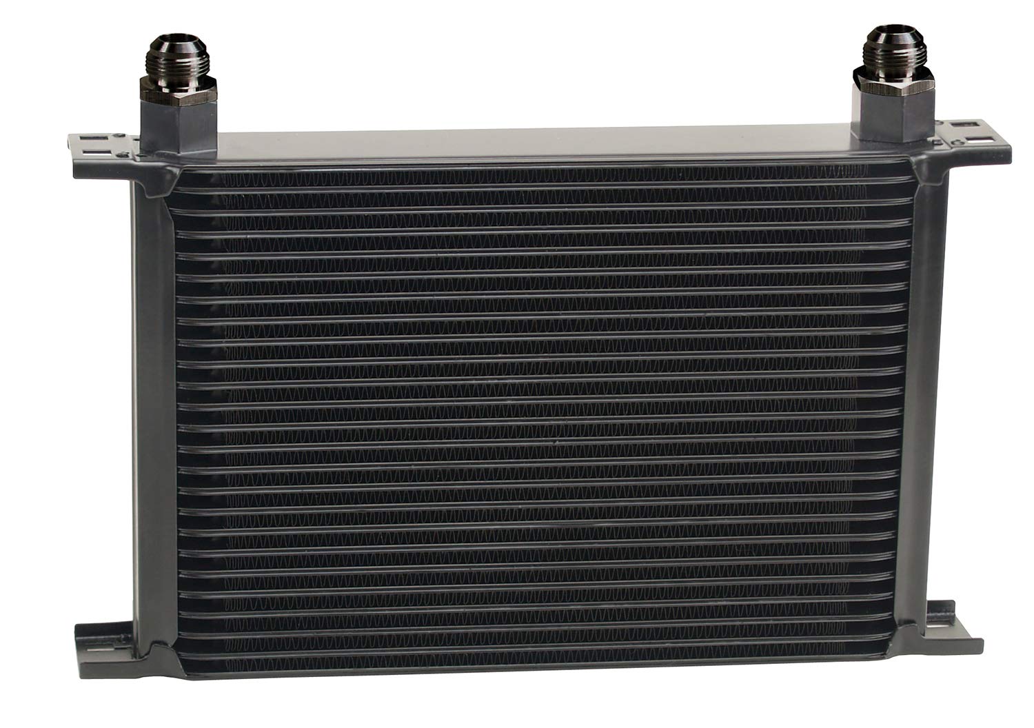 25 Row Derale 52510 Stacked Plate Cooler Kit, Black
