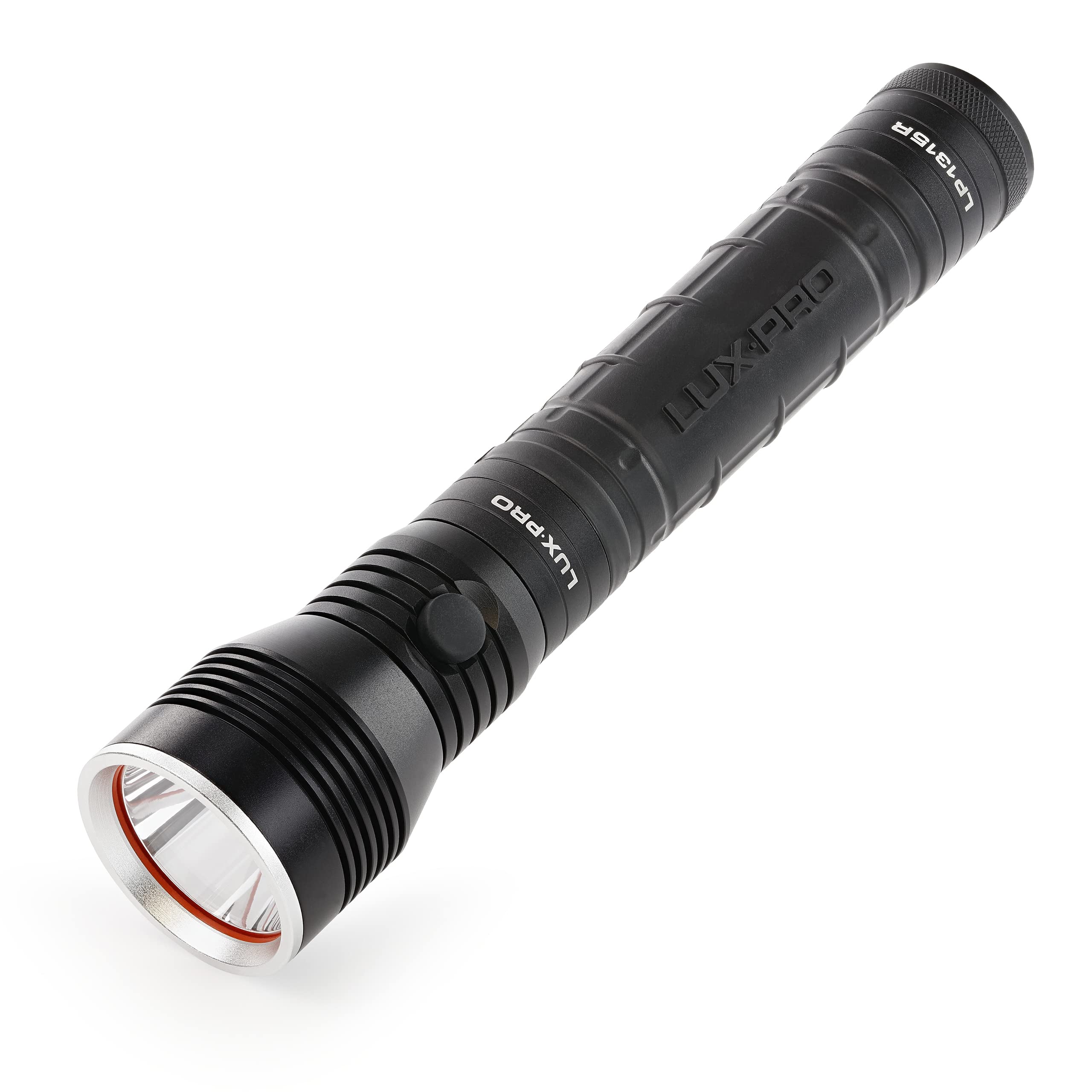 CREE LED Flashlight LUXPRO LP1315R Maximum Brightness with 1650 Lumens for security, patrol, safety, outdoors, camping, and more