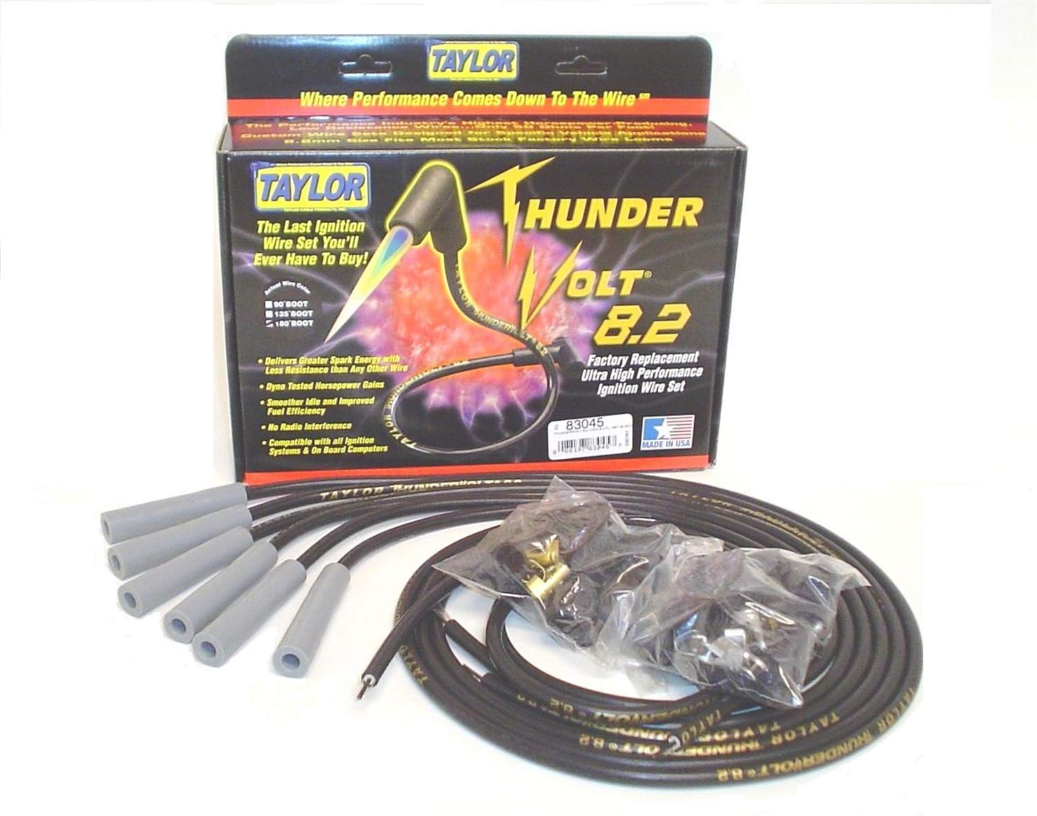 Thundervolt Taylor Cable 83045 8.2 univ 6 cyl 180 black