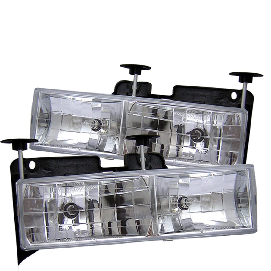 Auto Spyder Crystal Glass Headlights - Chro 5012388