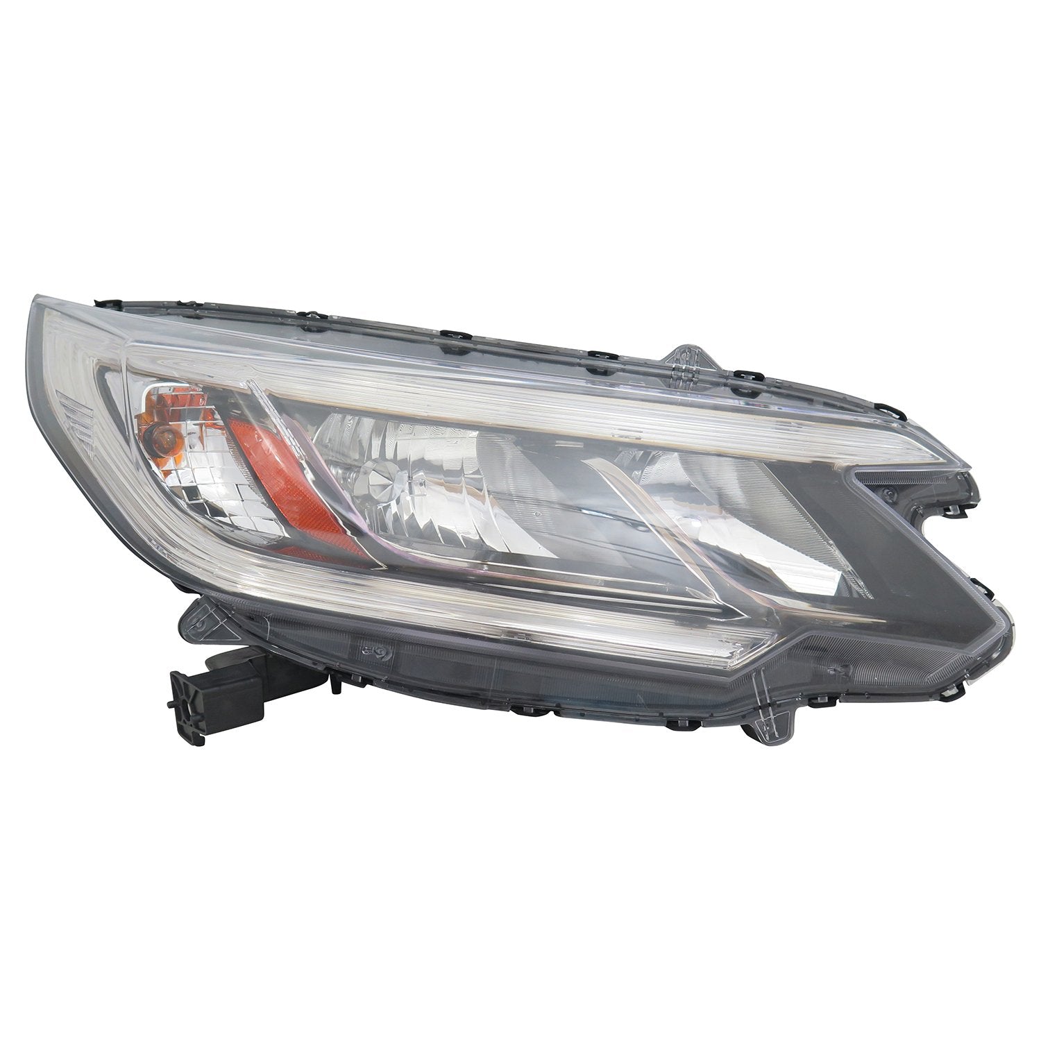 Right TYC Headlight Assembly Compatible with 2015-2016 Honda CRV