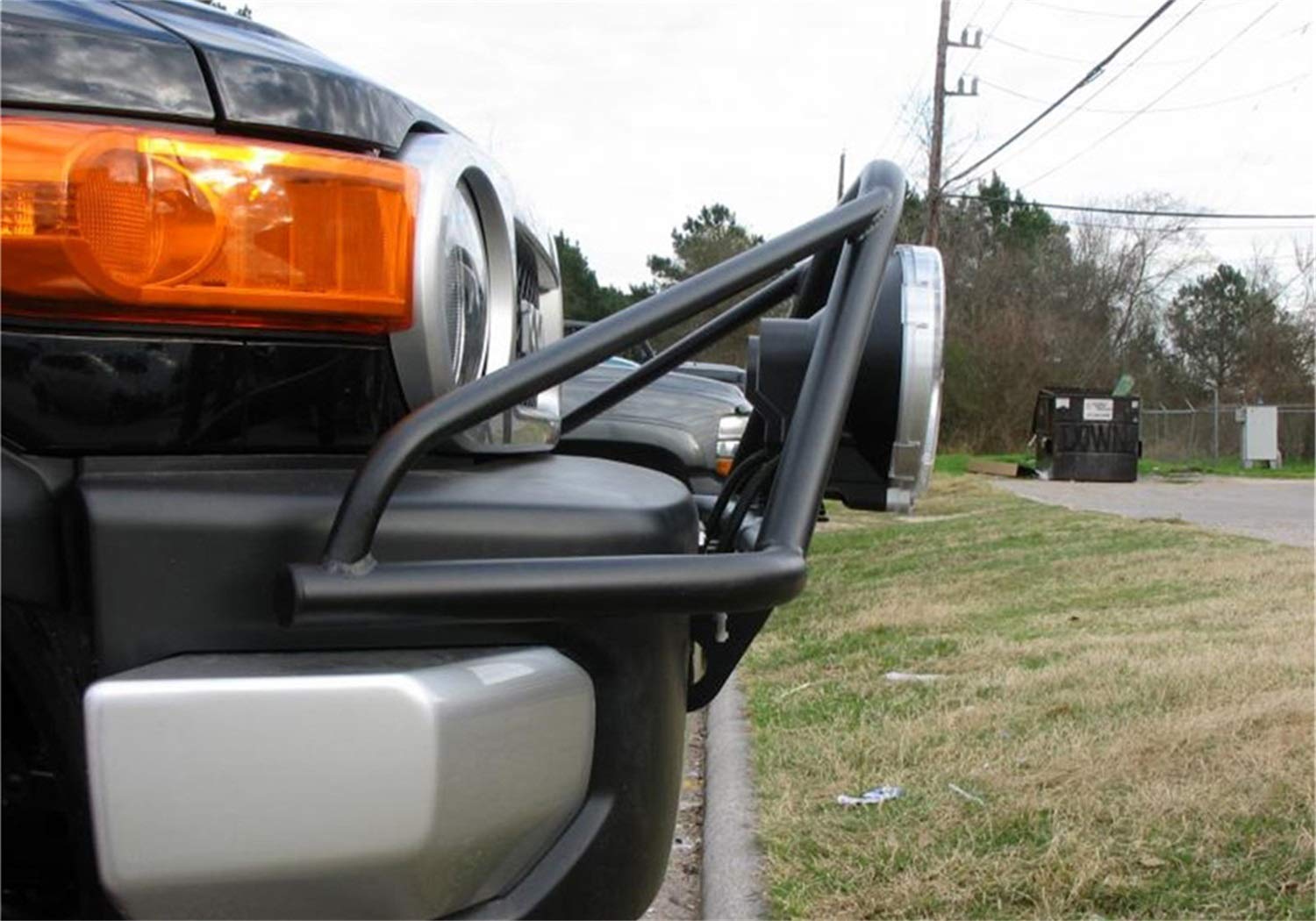 N-Fab Light Mount PreRunner With Tabs | Textured Black | T062LH | Fits 2006-2018 Toyota FJ Cruiser