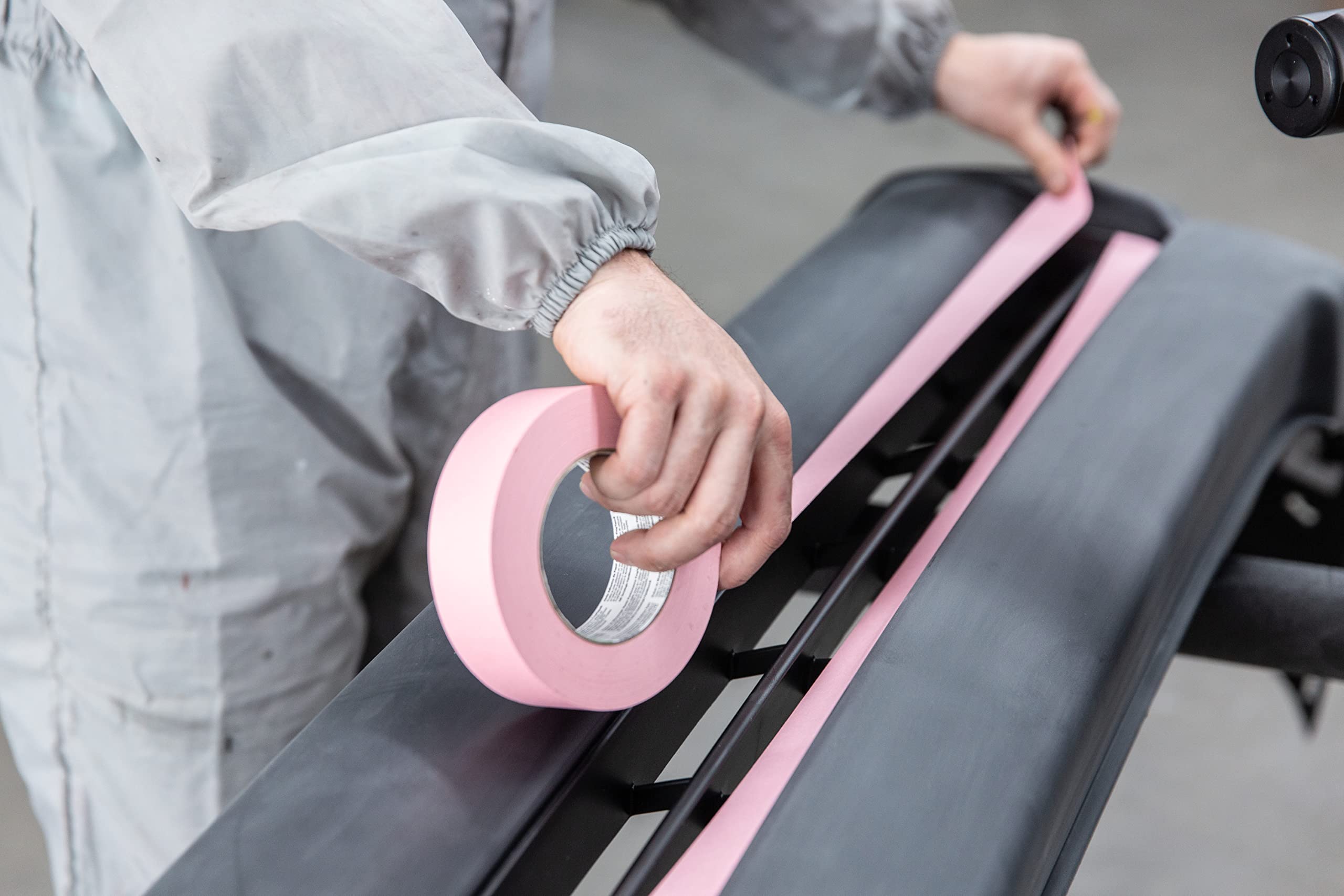 Pink FrogTape 325 High Temperature Performance Grade Masking Tape, Medium-High Adhesion, 24mm x 55m, 6 Rolls per Pack