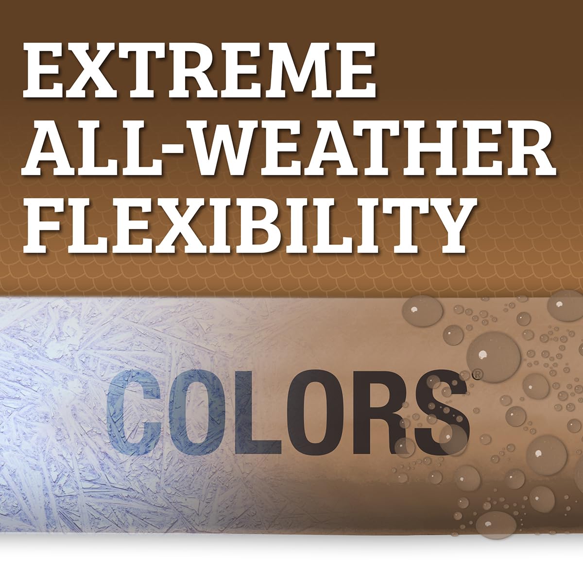 SwivelGrip Flexzilla Colors Garden Hose 5/8 in. x 25 ft., Lightweight All-Weather Water Hose, Durable and Flexible, Leak-Free Connections, Brown Mulch