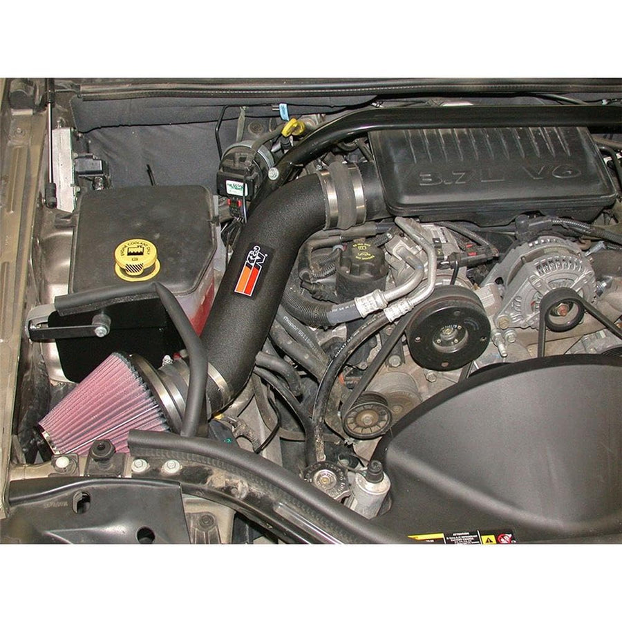 K&N Cold Air Intake System: High-Flow Air-Filter, Performance Increase & Horsepower: Compatible with 2006-2010 JEEP Commander; 2005-2010 JEEP Grand Cherokee, 57-1545