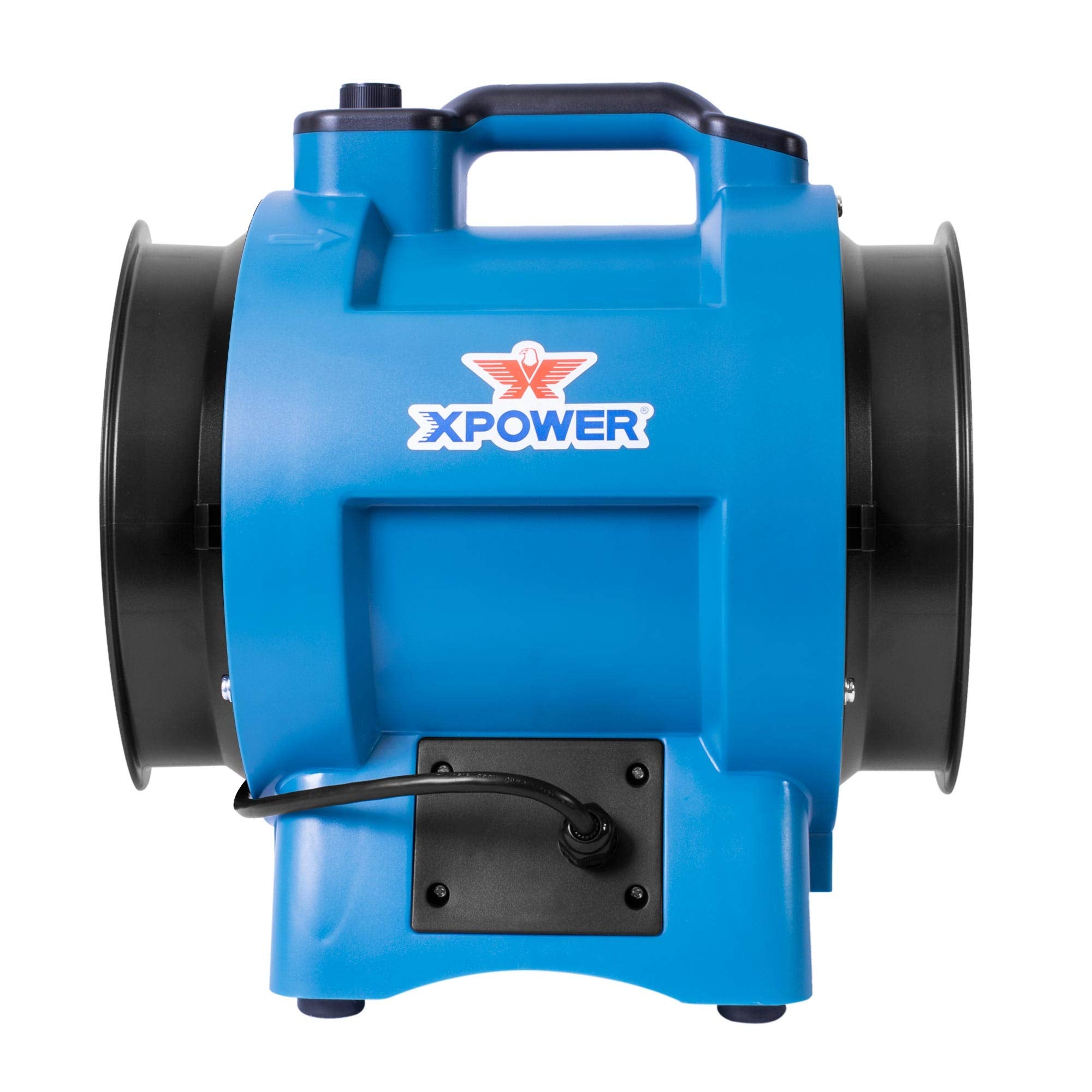 XPOWER 8" Diameter X-8 Industrial Confined Space Ventilation Fan – for Man Holes, Valve Volt