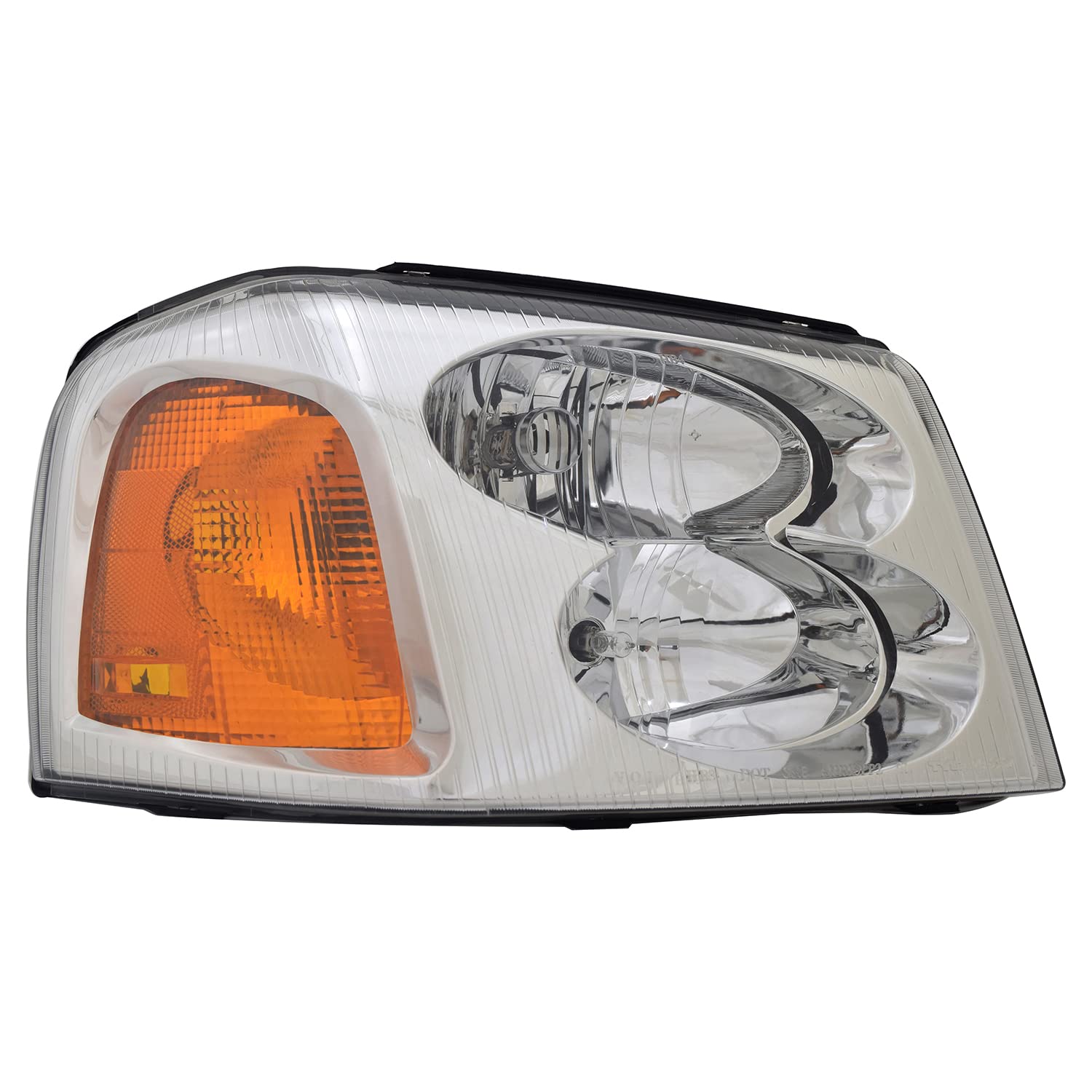 Right TYC Headlight Assembly Compatible with 2002-2008 GMC Envoy