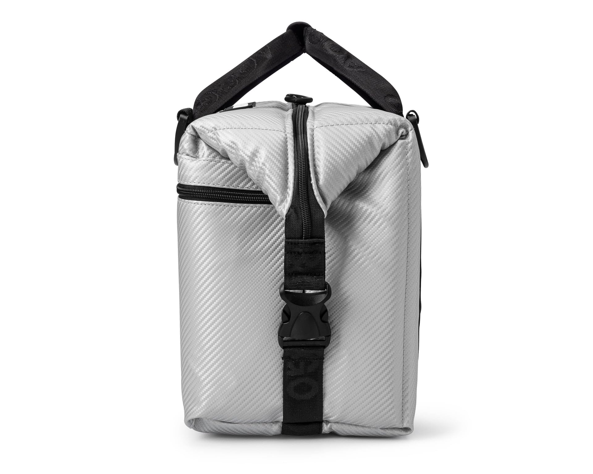 AO Coolers Carbon Expedition Soft Cooler with High-Density Insulation, Silver, 24-Can