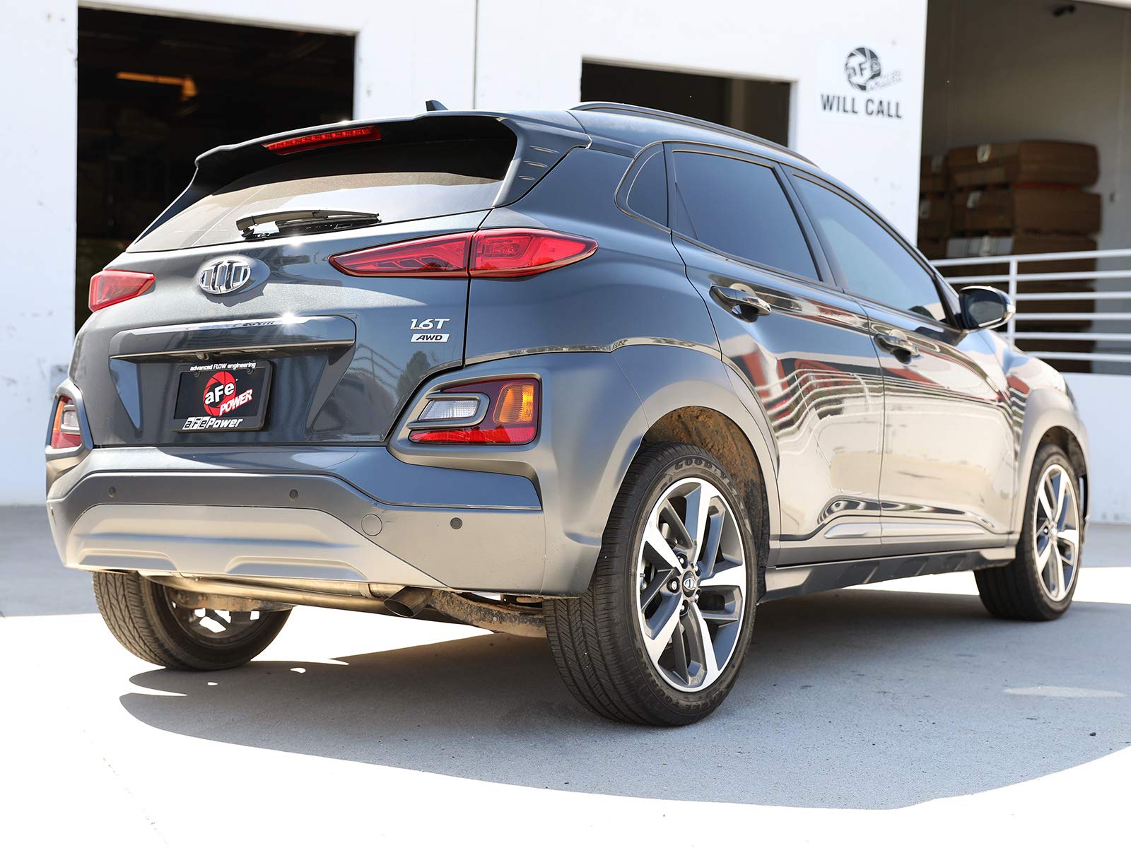 Takeda aFe Power 49-37017NM 2-1/2" Axle-Back Exhaust System for 18-21 Hyundai Kona, 304 Stainless Steel, No Muffler