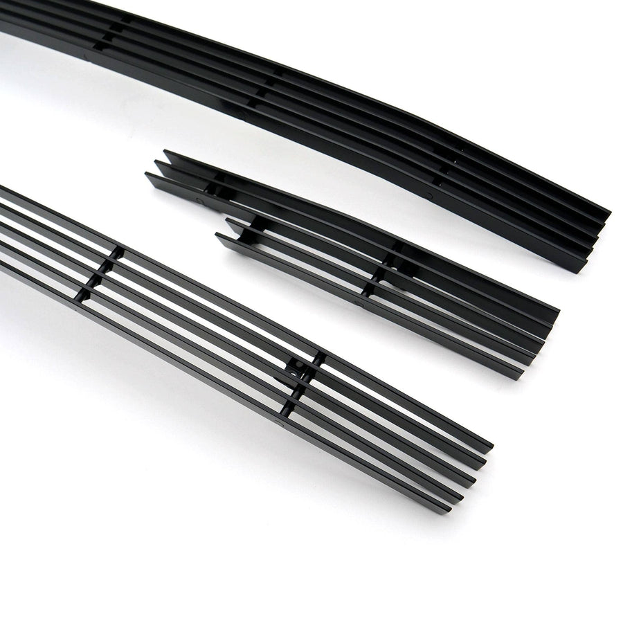 2014-2015 Sierra 1500 T-Rex Grilles Billet Grille, Black, 4 Pc, Overlay - PN #21208B