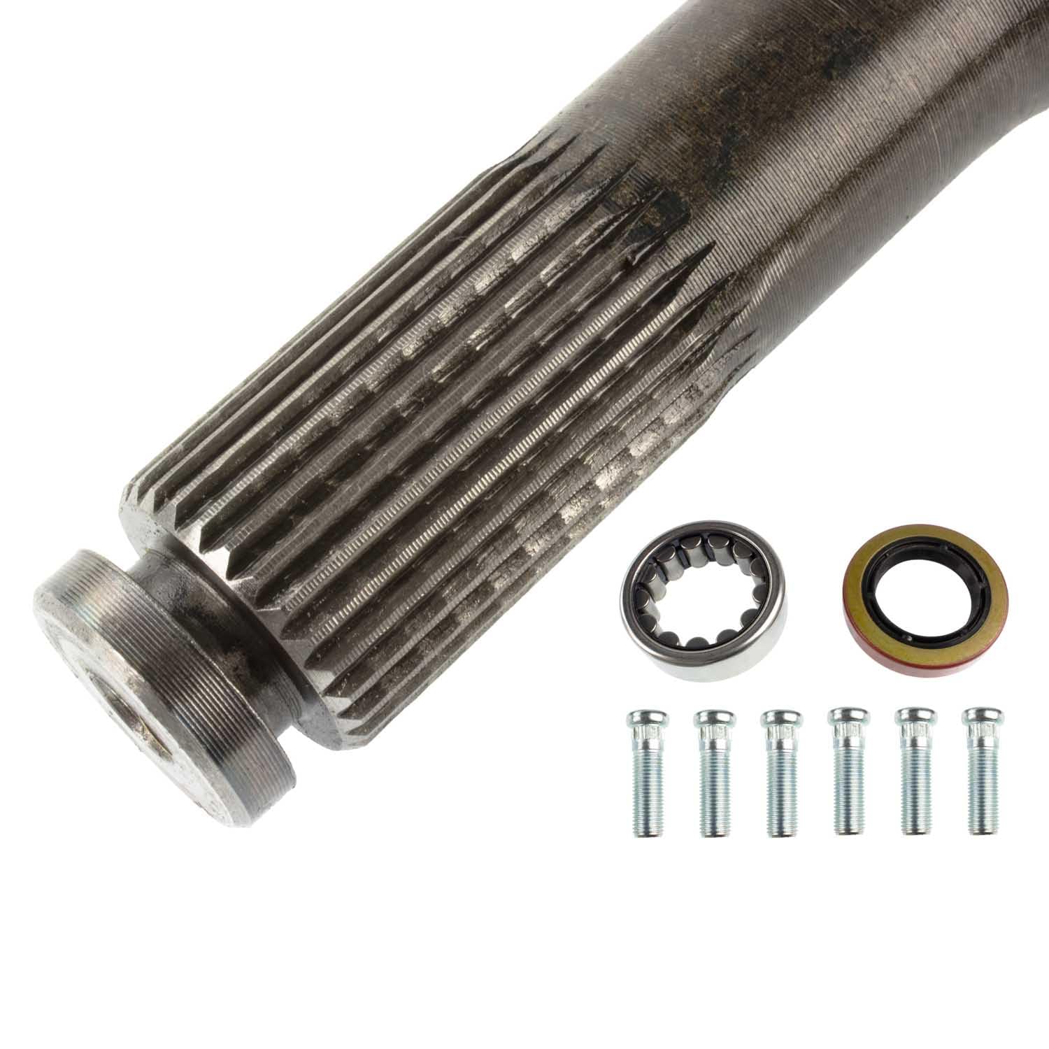 MG27104 TEN Factory Bolt Pattern Spline Drive Axle Shaft Assembly for GM 8.5, 28 Spline Details Left and Right - Fits Chevrolet/GMC K10, K1500, V10, Replaces 14039547, 92-25184, AXG14039547, PA5384